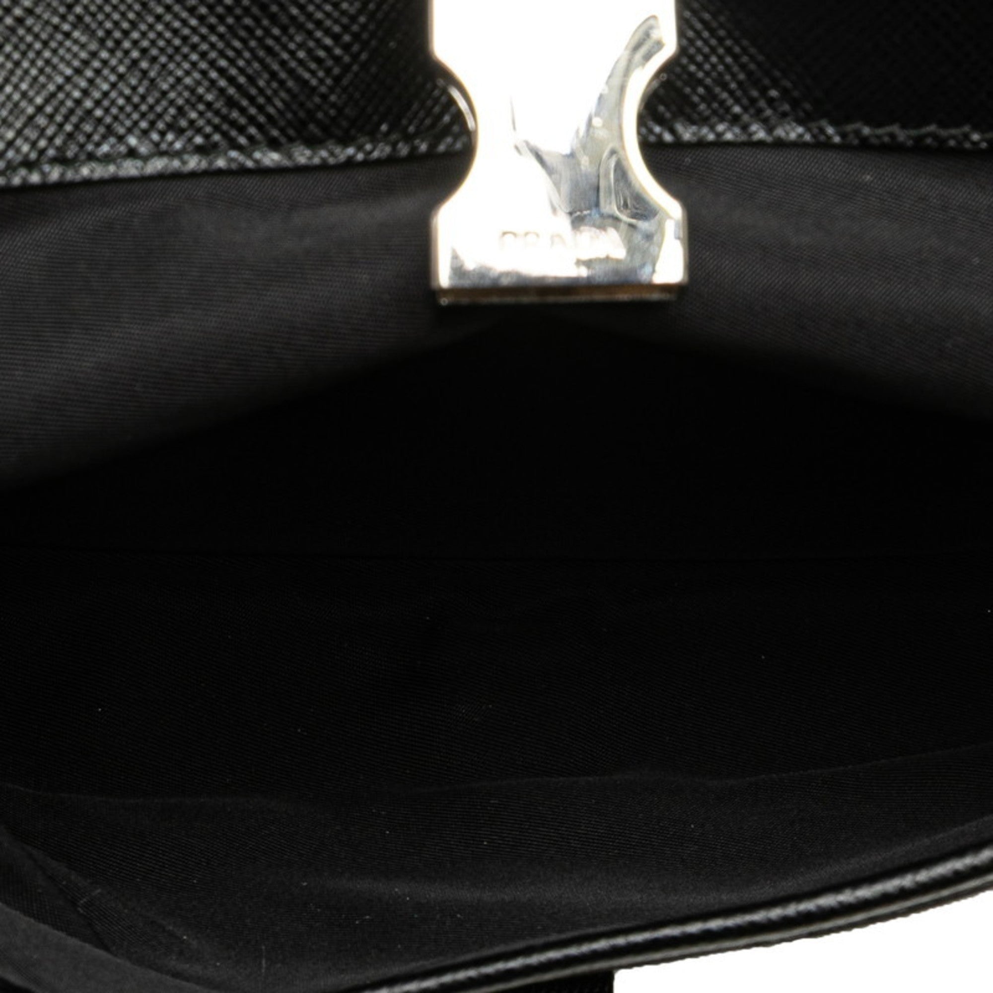 Prada Black Nylon Leather Fanny Pack (Pre-Owned)