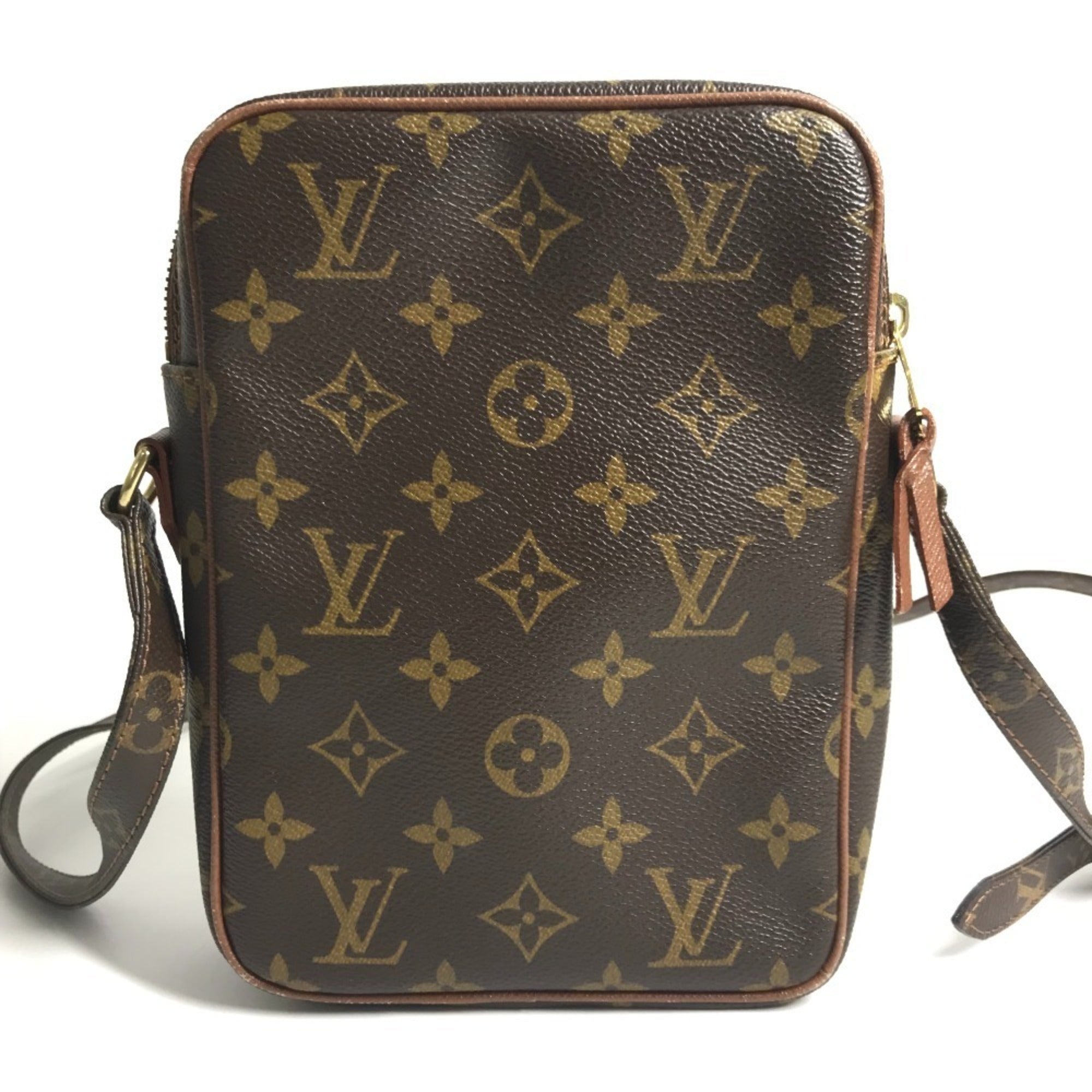 Louis Vuitton Brown Monogram Canvas Pochette Shoulder Bag (Pre-Owned)