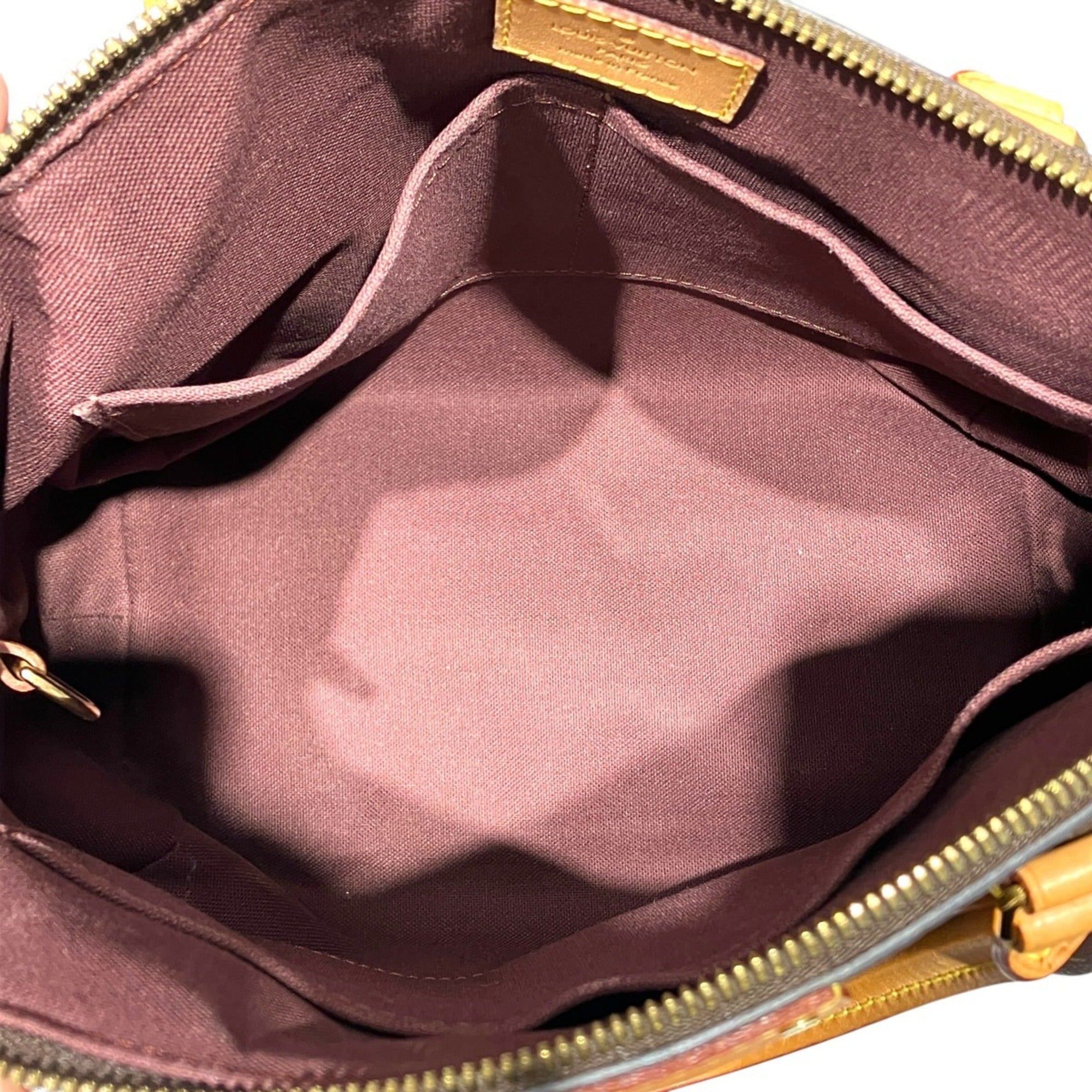 Louis Vuitton Brown Galle Monogram Monogram Handbag (Pre-Owned)