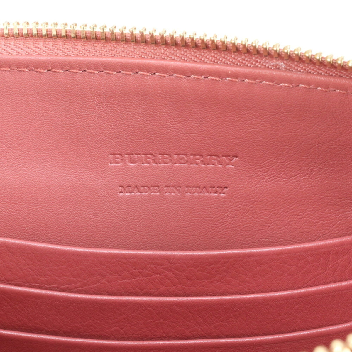 Burberry Beige Pink Leather Nylon Shoulder Bag (Pre-Owned)