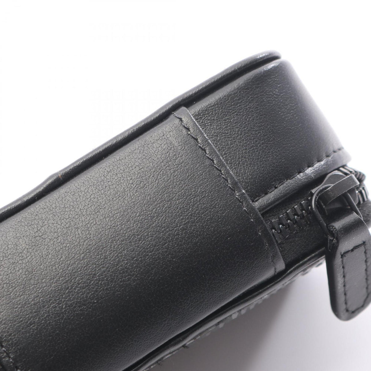 Chanel Black Leather Handbag Shoulder Bag (Pre-Owned)