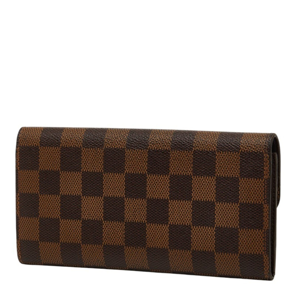 Louis Vuitton Brown Damier Canvas Pvc Coin Purse/Coin Case (Pre-Owned)