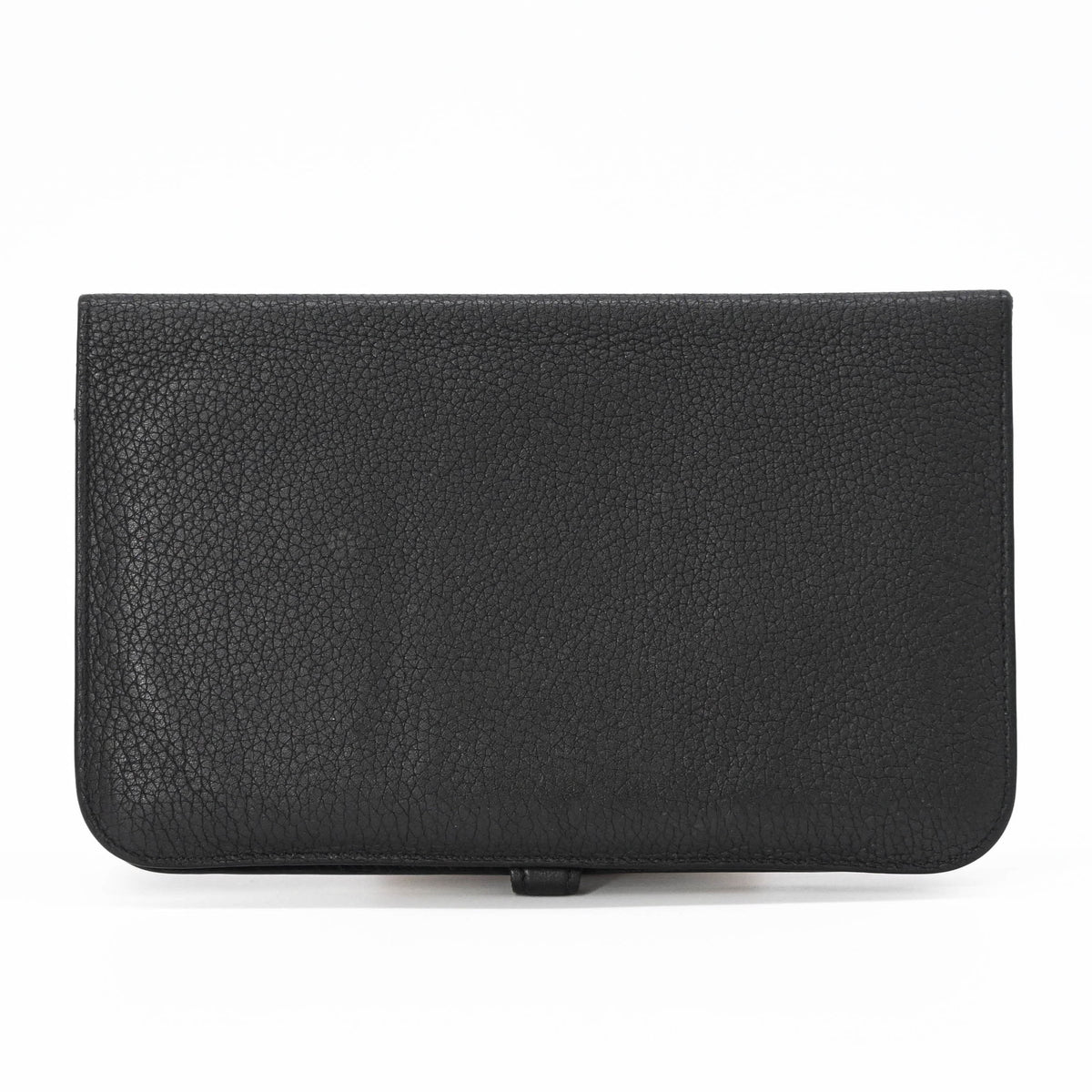 Hermes Black Evercalf Leather Wallet (Bi-Fold) (Pre-Owned)