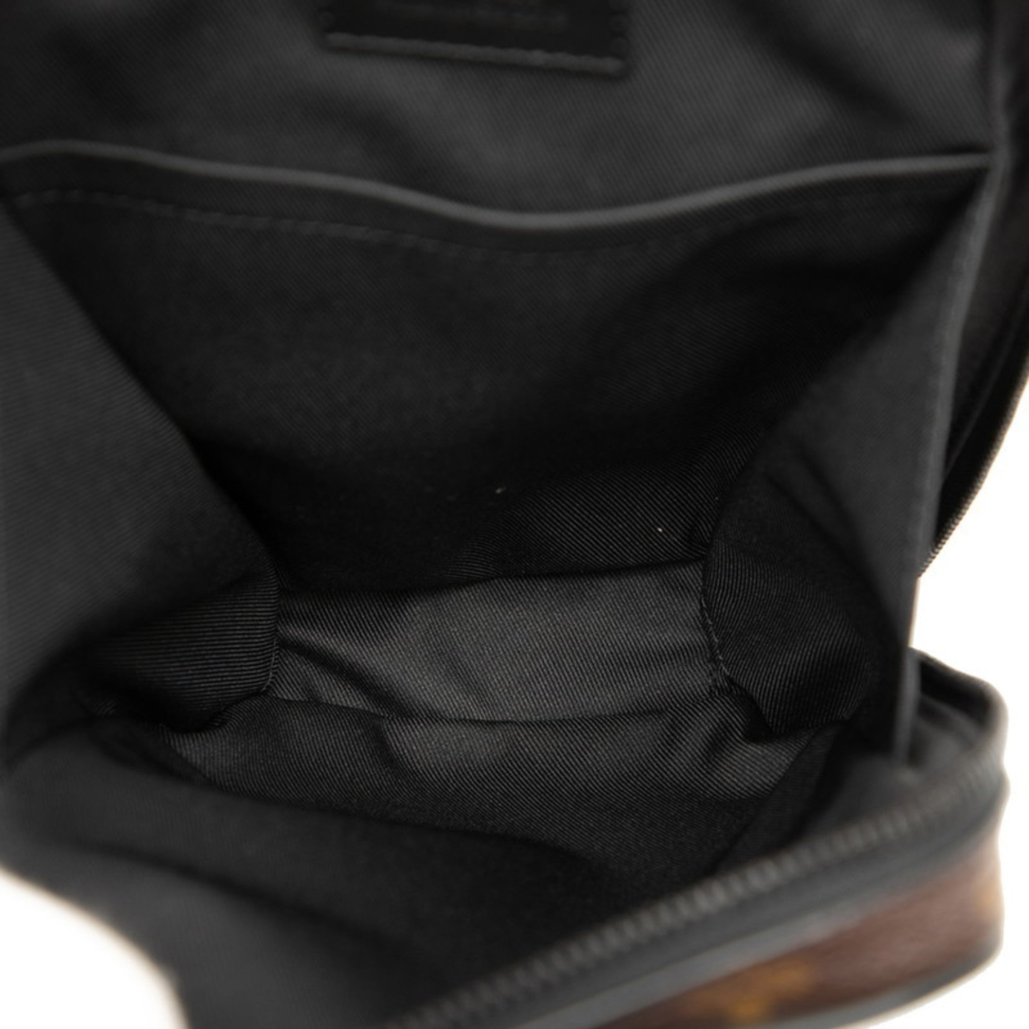 Louis Vuitton Black Brown Monogram Monogram Pvc Leather Sling Bag (Pre-Owned)
