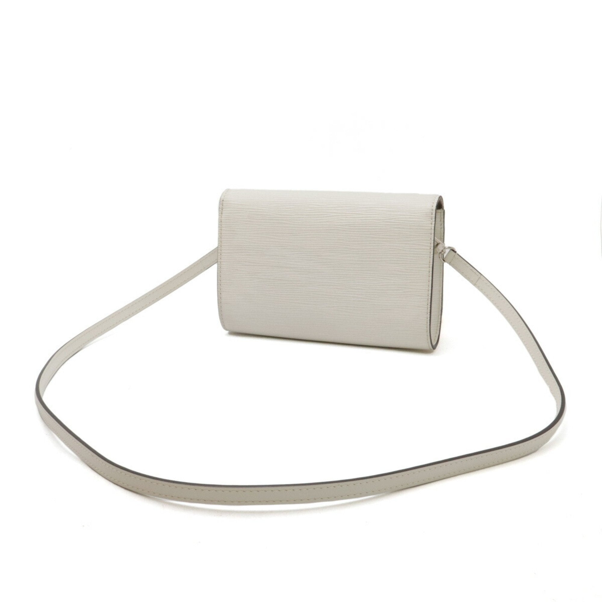 Louis Vuitton Black White Epi Leather Clutch Bag Pochette Shoulder Bag (Pre-Owned)