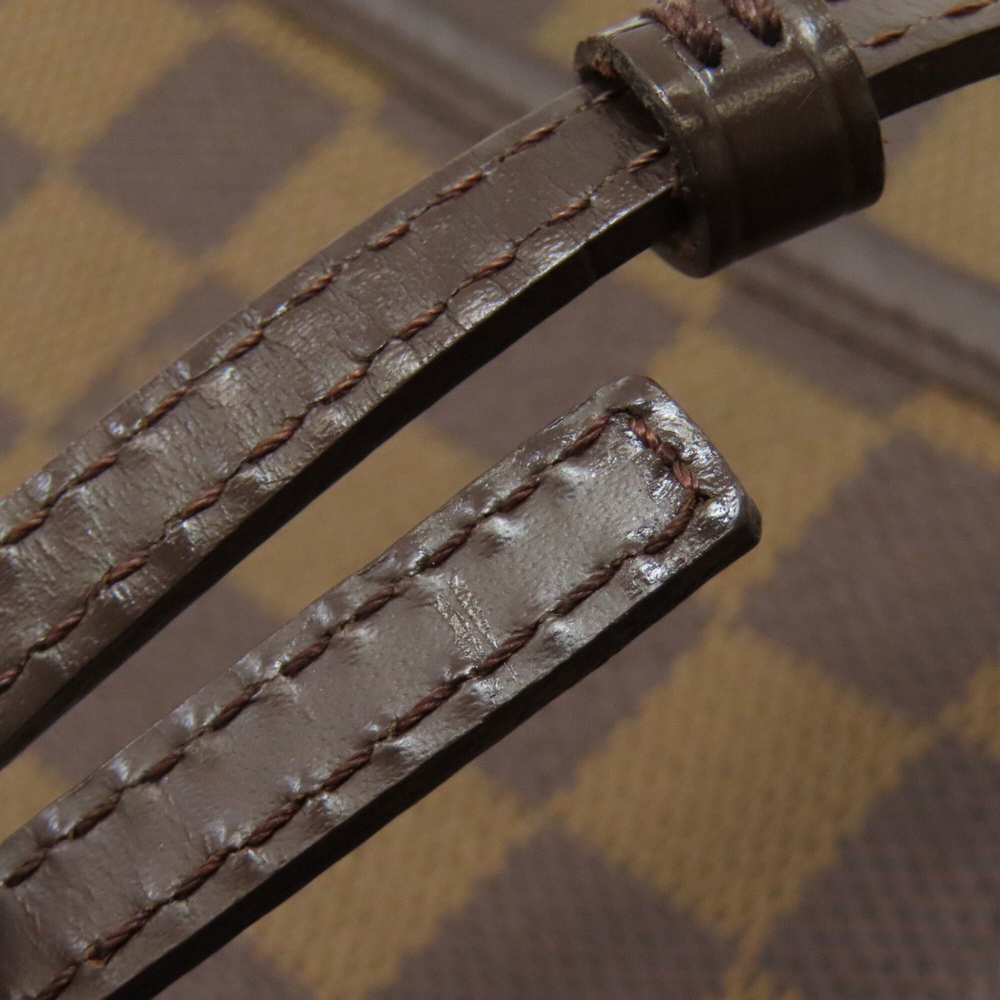 Louis Vuitton Brown Damier Canvas Ebene Damier Canvas Pochette Shoulder Bag (Pre-Owned)
