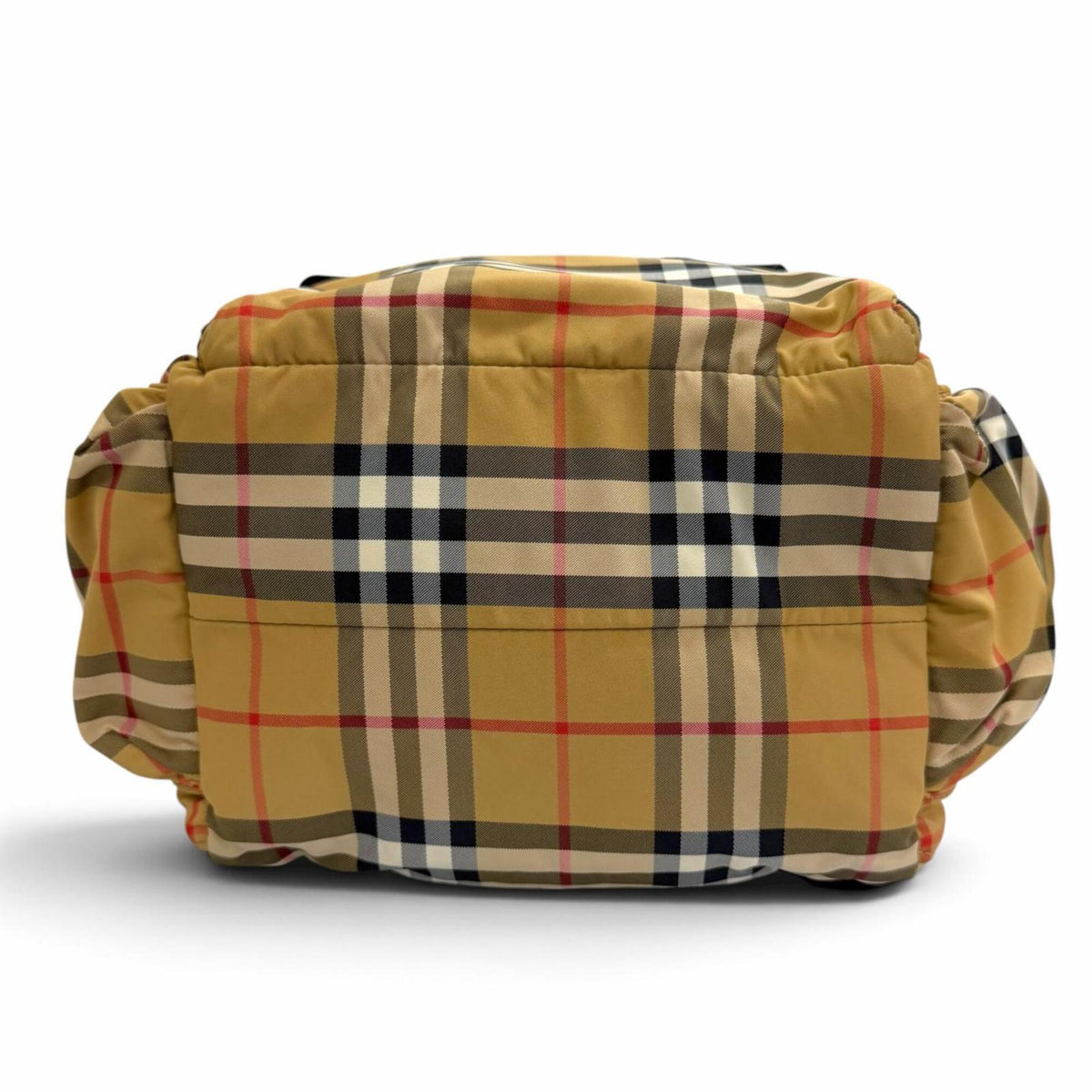 Burberry Beige Polyamide Leather Backpack (Pre-Owned)