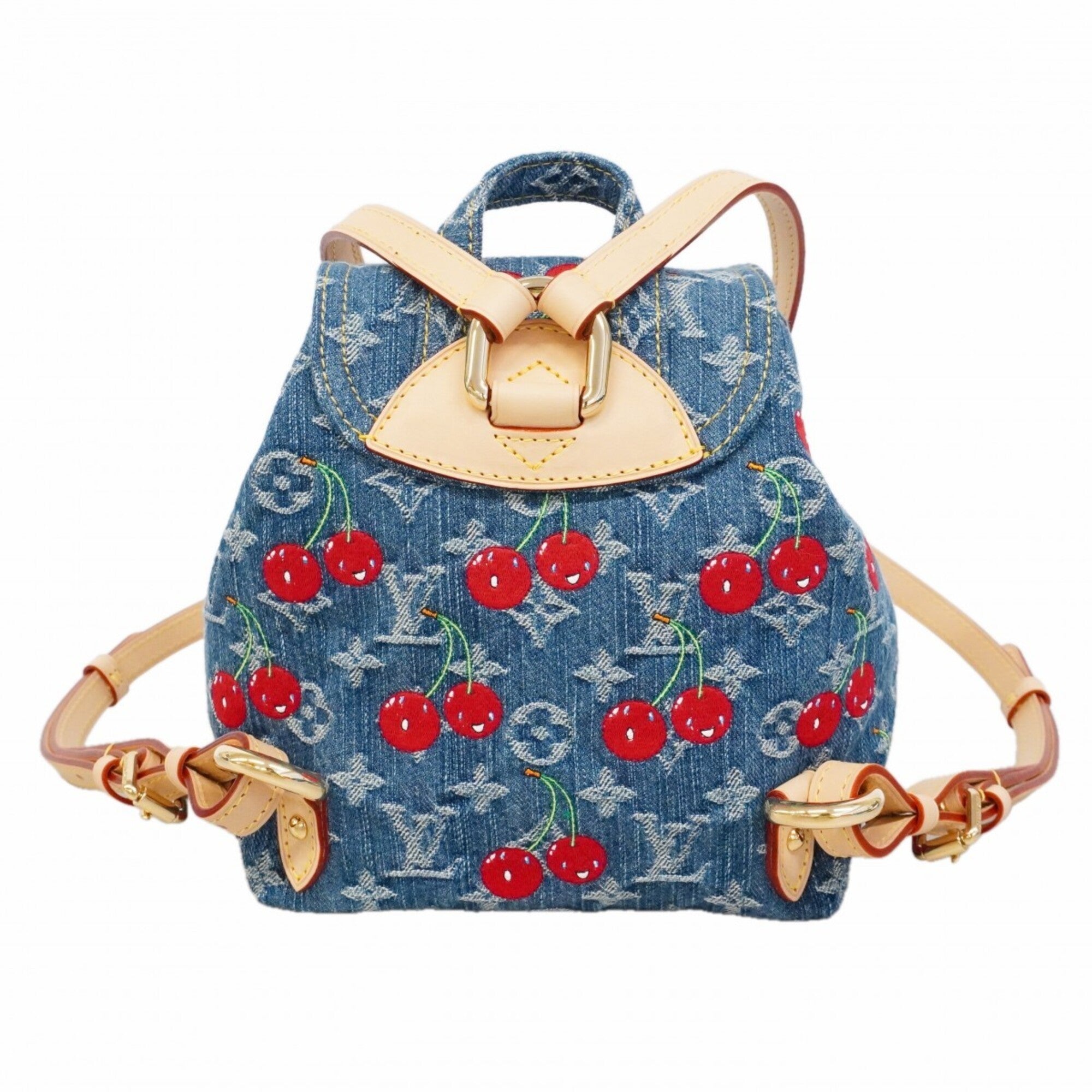 Louis Vuitton Blue Backpack (Pre-Owned)