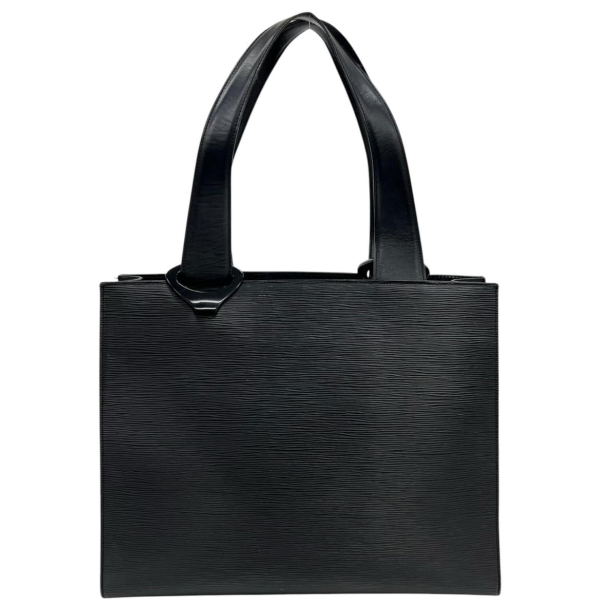 Louis Vuitton Black Epi Leather Handbag Tote Bag (Pre-Owned)