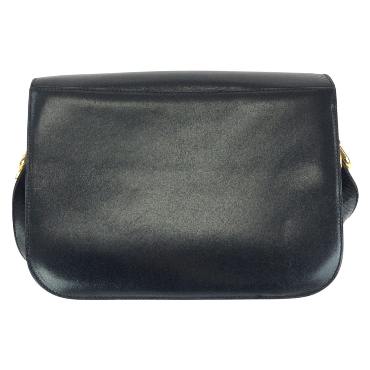 Celine Black Leather Shoulder Bag (Pre-Owned)