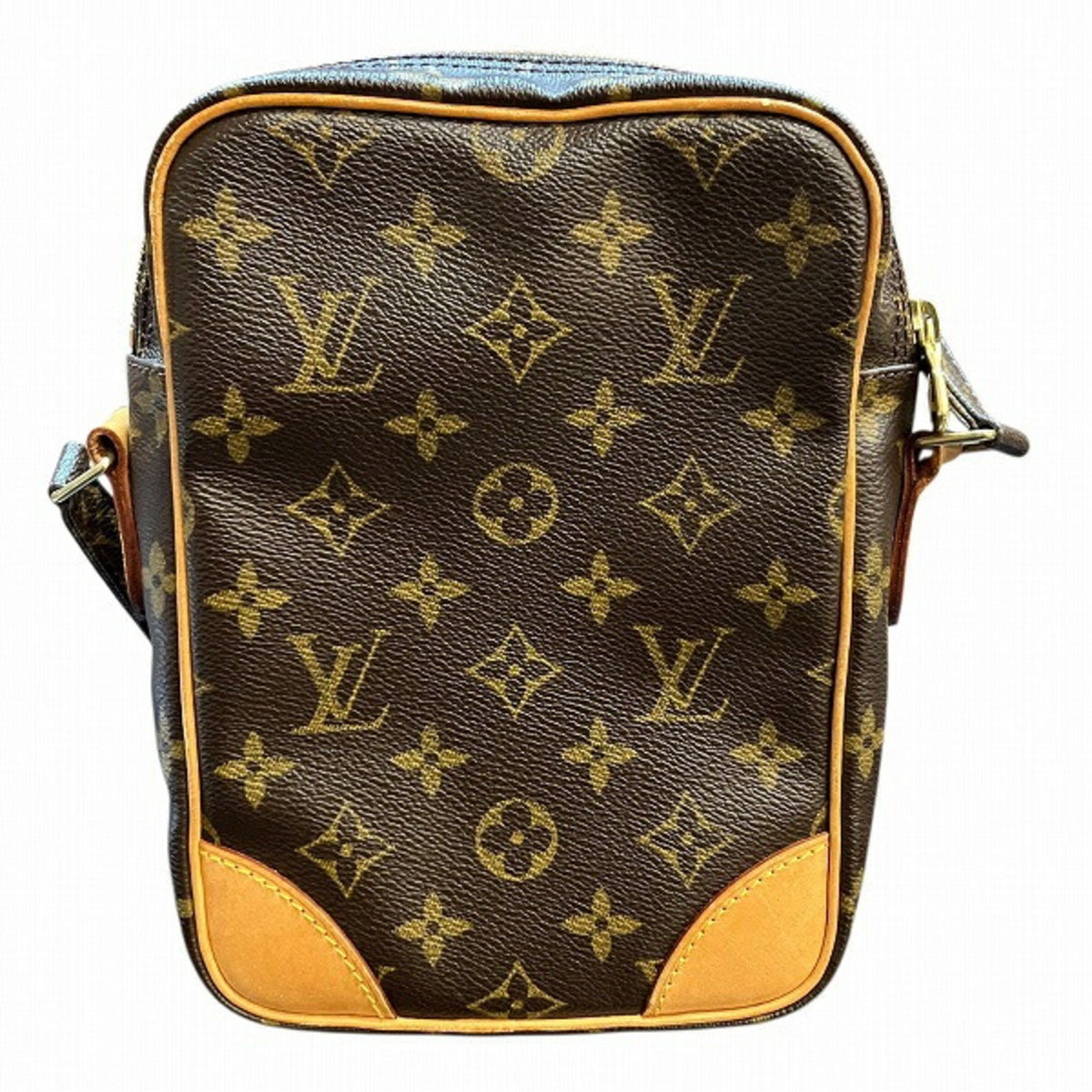 Louis Vuitton Brown Monogram Handbag Shoulder Bag (Pre-Owned)
