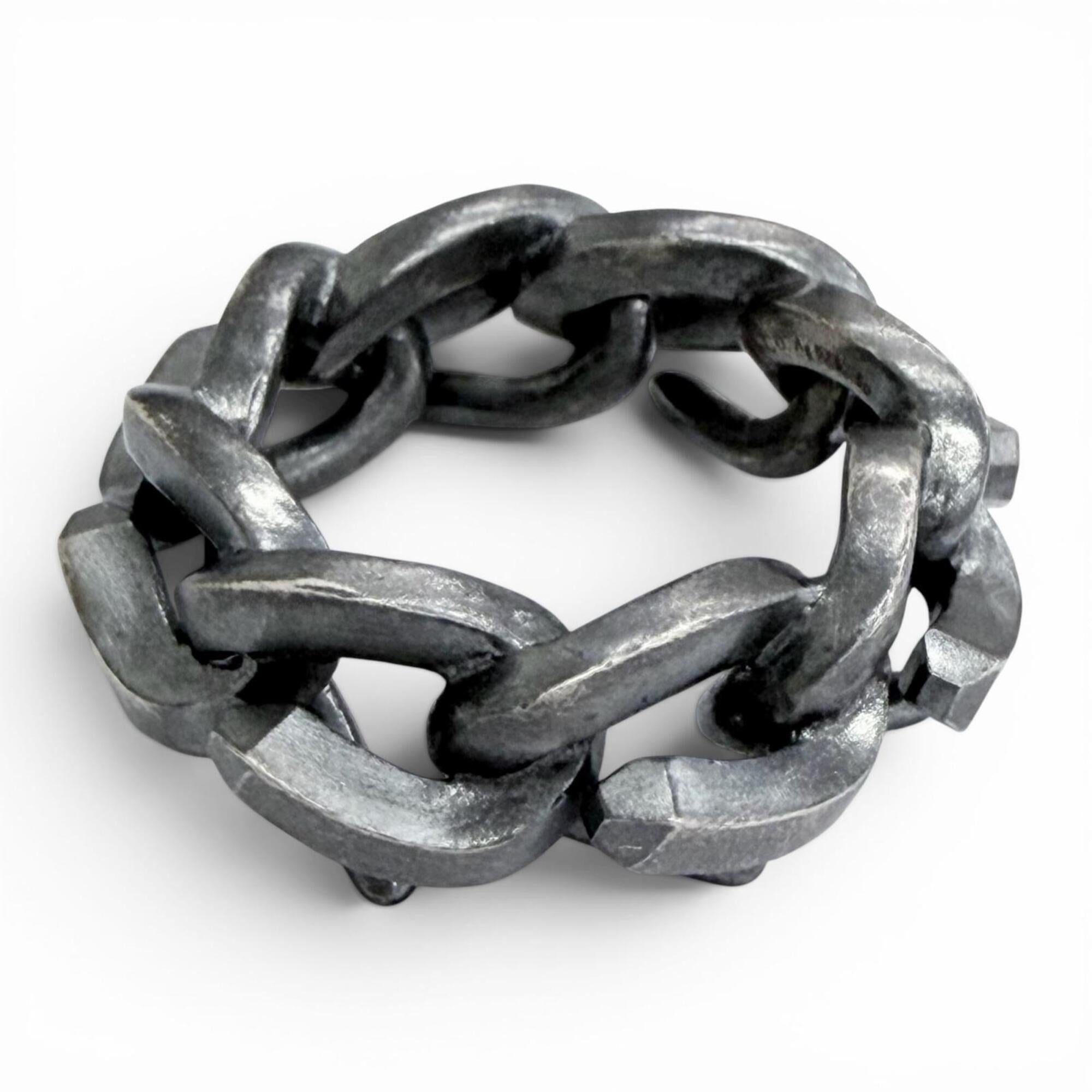 Tiffany Silver Silver 925 Band Ring (Pre-Owned)