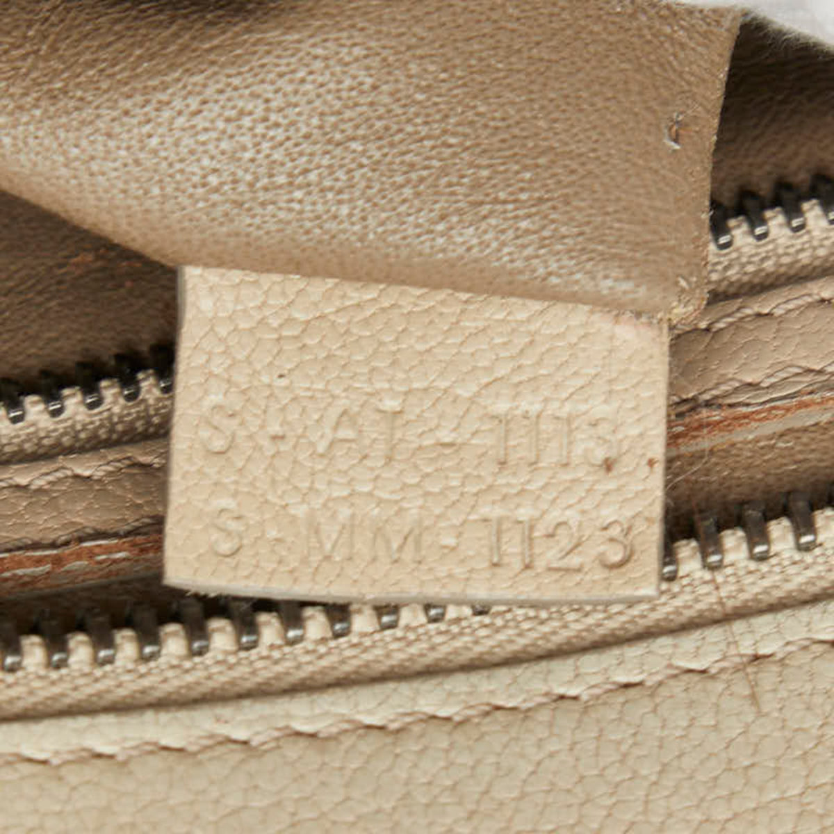 Celine Beige Leather Handbag (Pre-Owned)