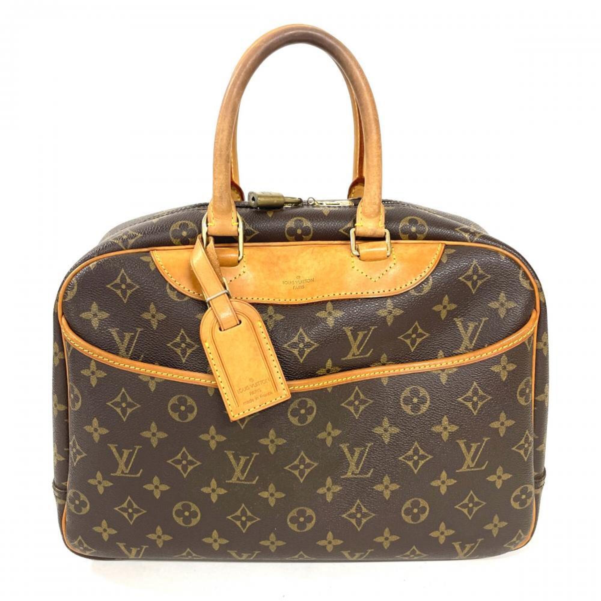 Louis Vuitton Brown Monogram Canvas Handbag (Pre-Owned)