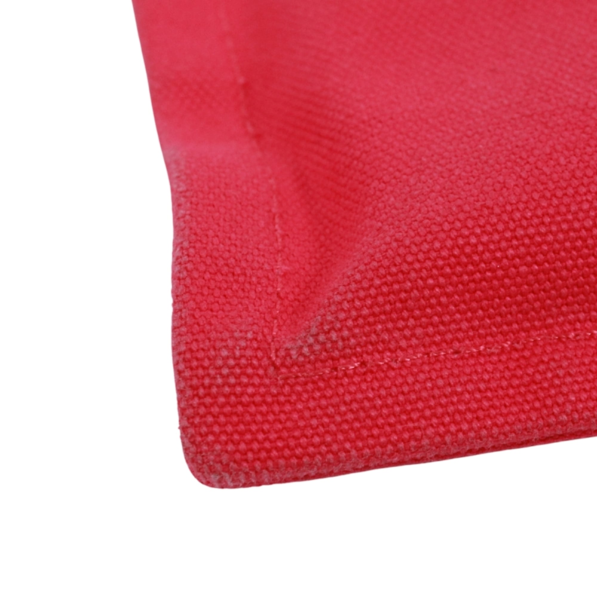Hermes Pink Canvas Pouch (Pre-Owned)