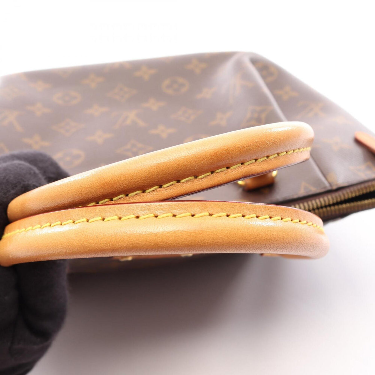 Louis Vuitton Brown Monogram Monogram Leather Handbag (Pre-Owned)