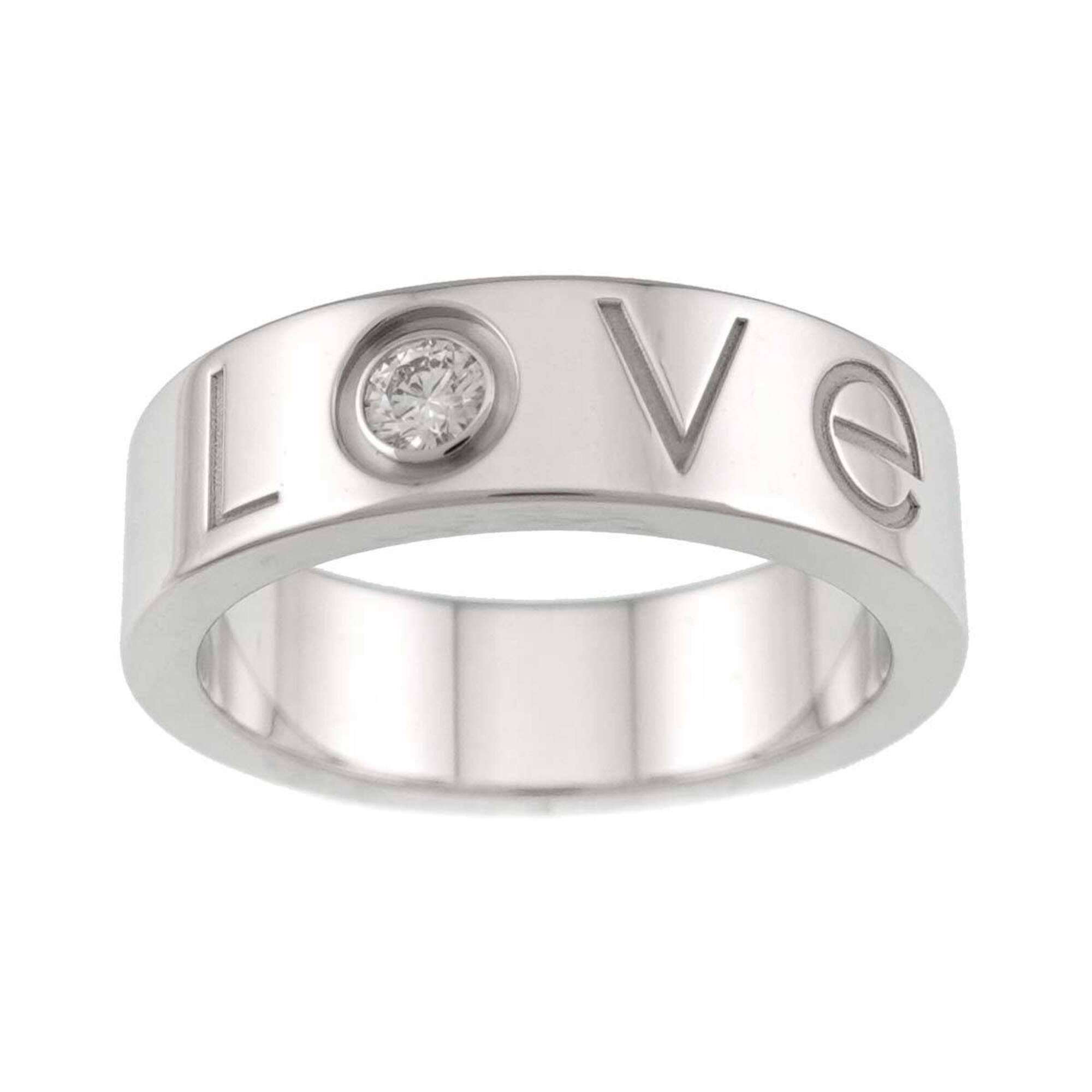 Cartier White Gold (18K) Band Ring (Pre-Owned)