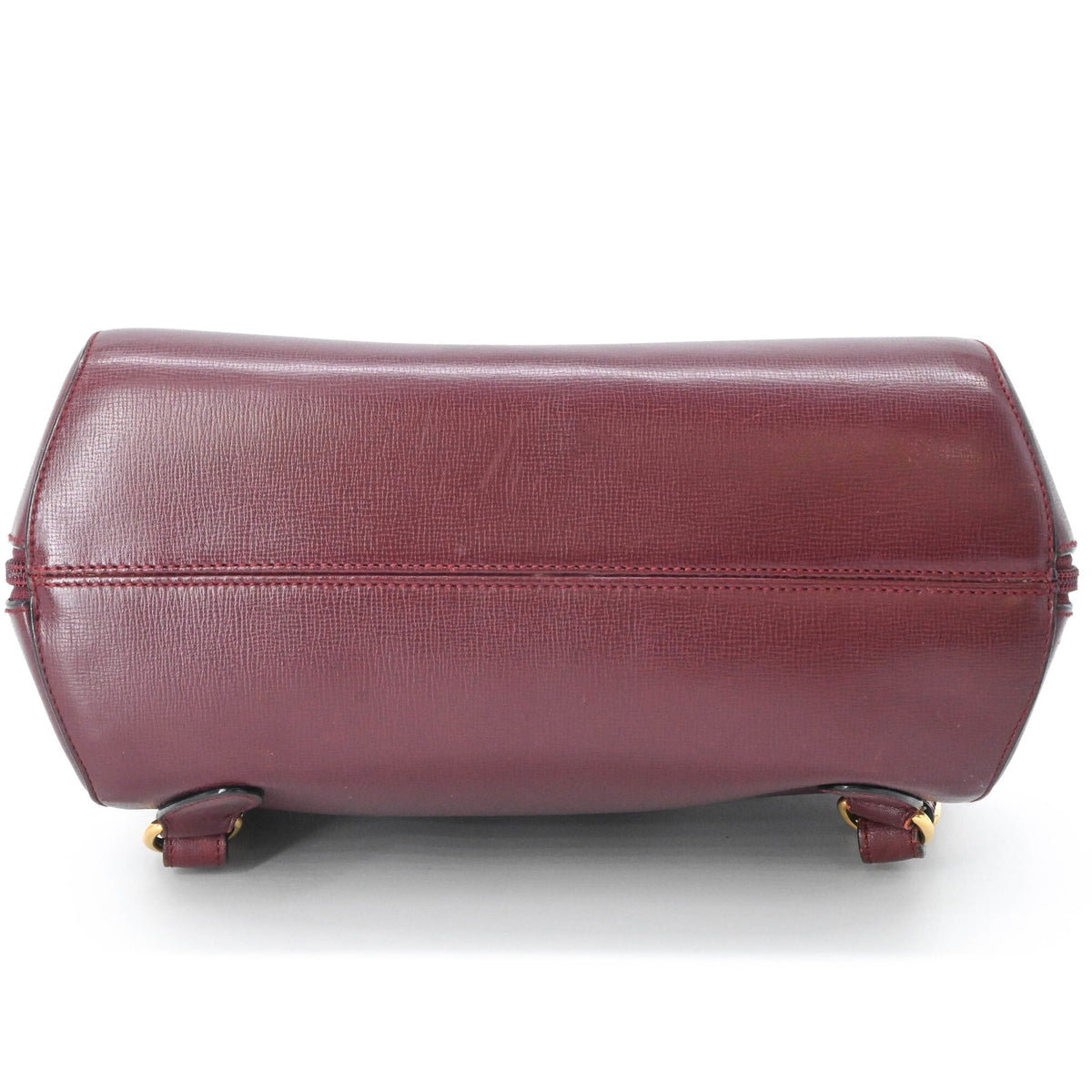 Cartier Bordeaux Leather Backpack (Pre-Owned)