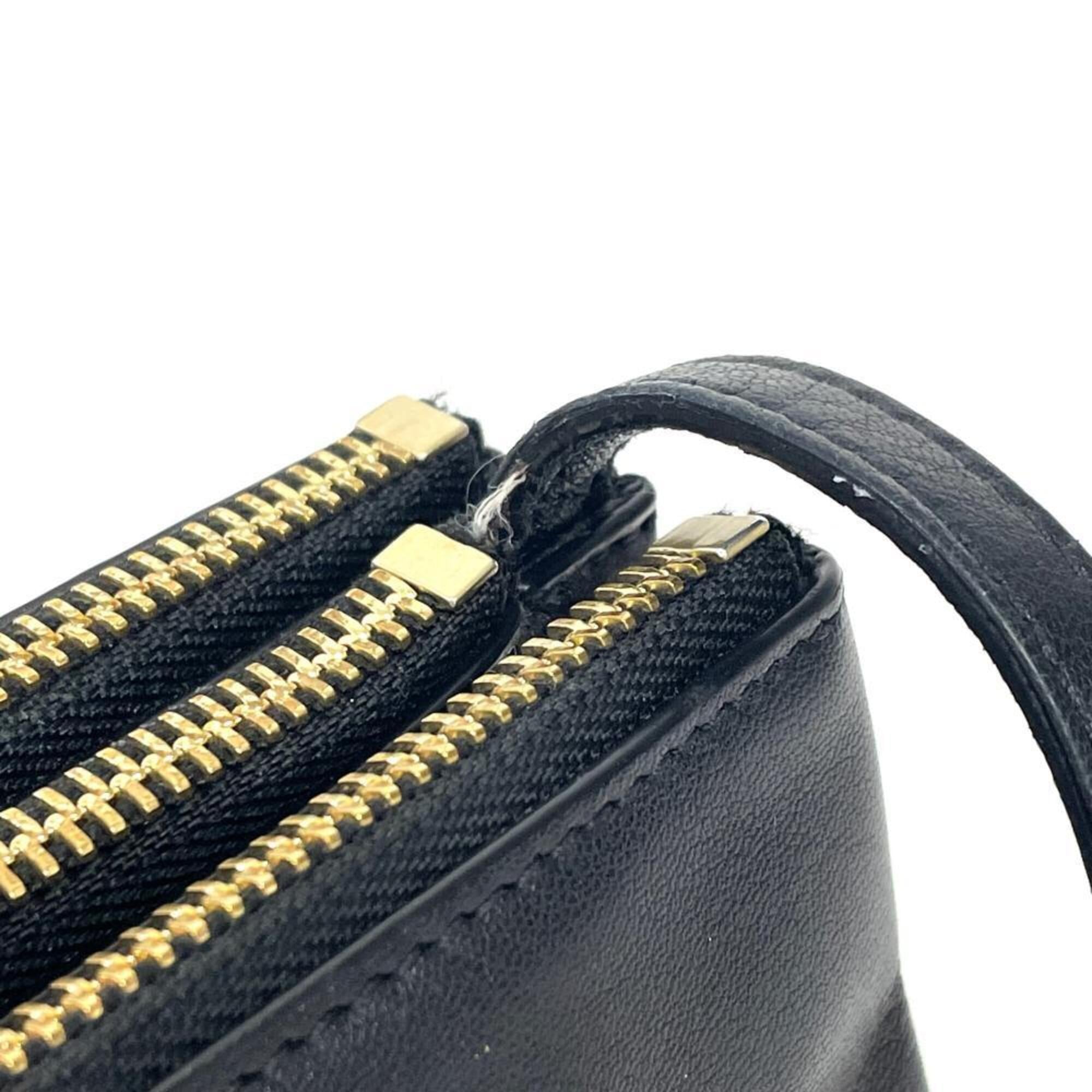 Celine Black Leather Shoulder Bag (Pre-Owned)