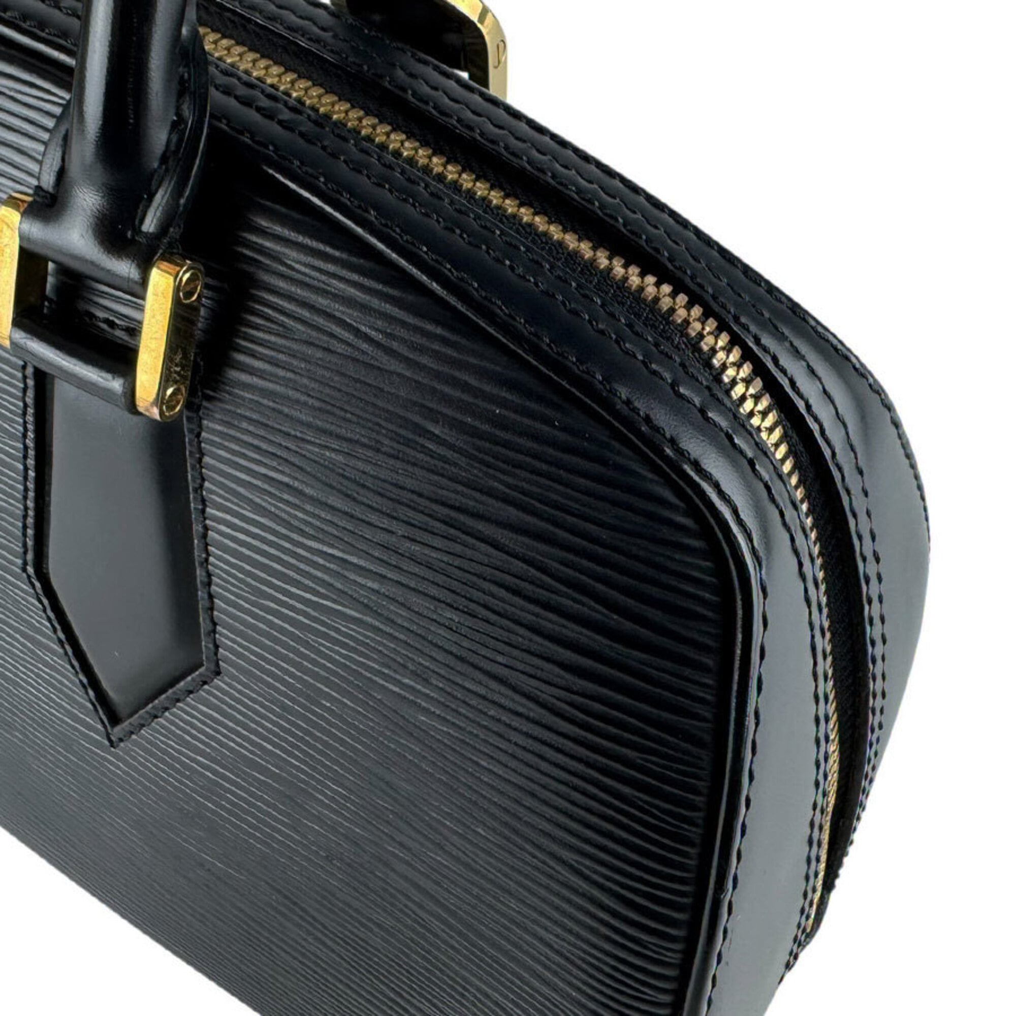 Louis Vuitton Noir Epi Leather Handbag (Pre-Owned)