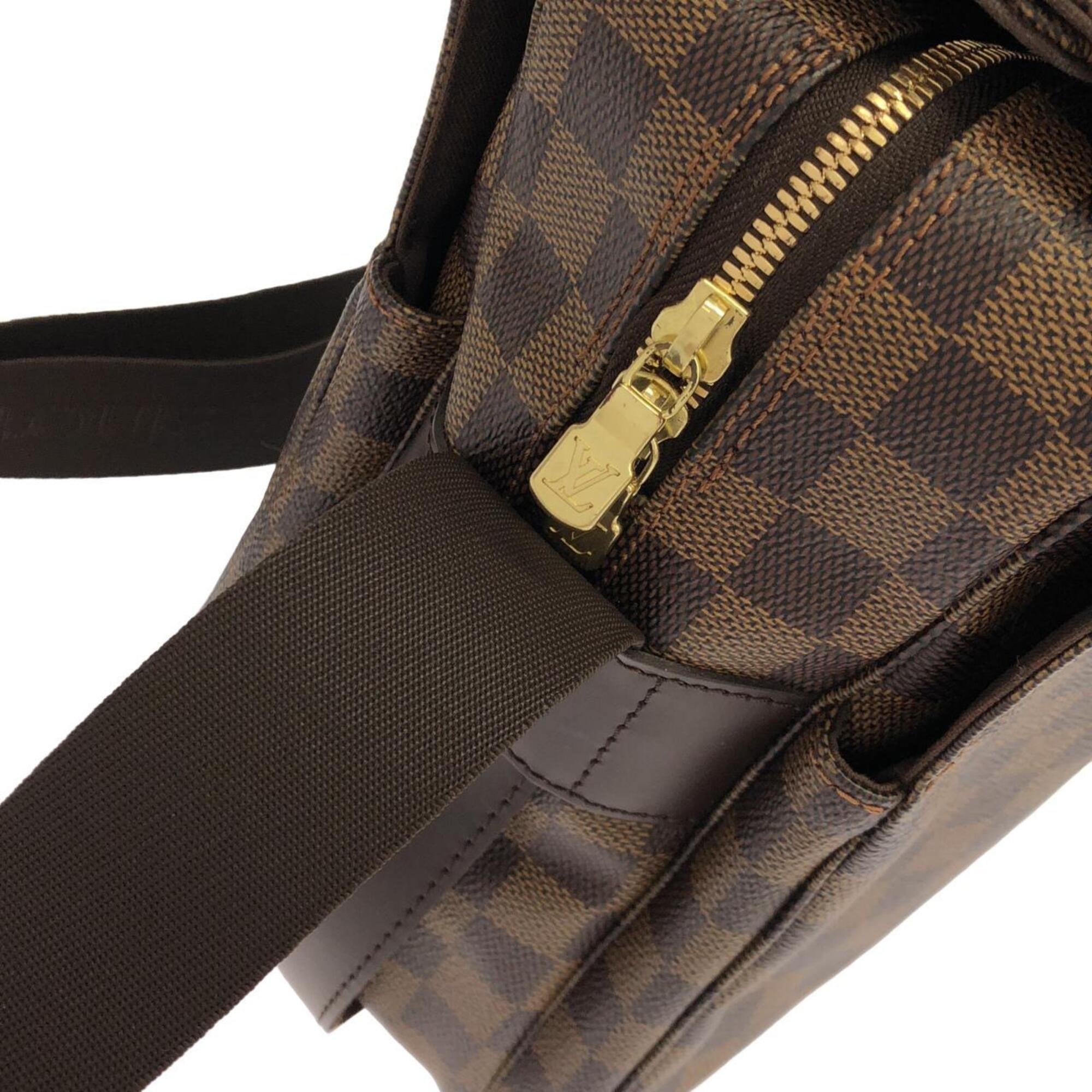 Louis Vuitton Ebene Coated Canvas Shoulder Bag (Pre-Owned)