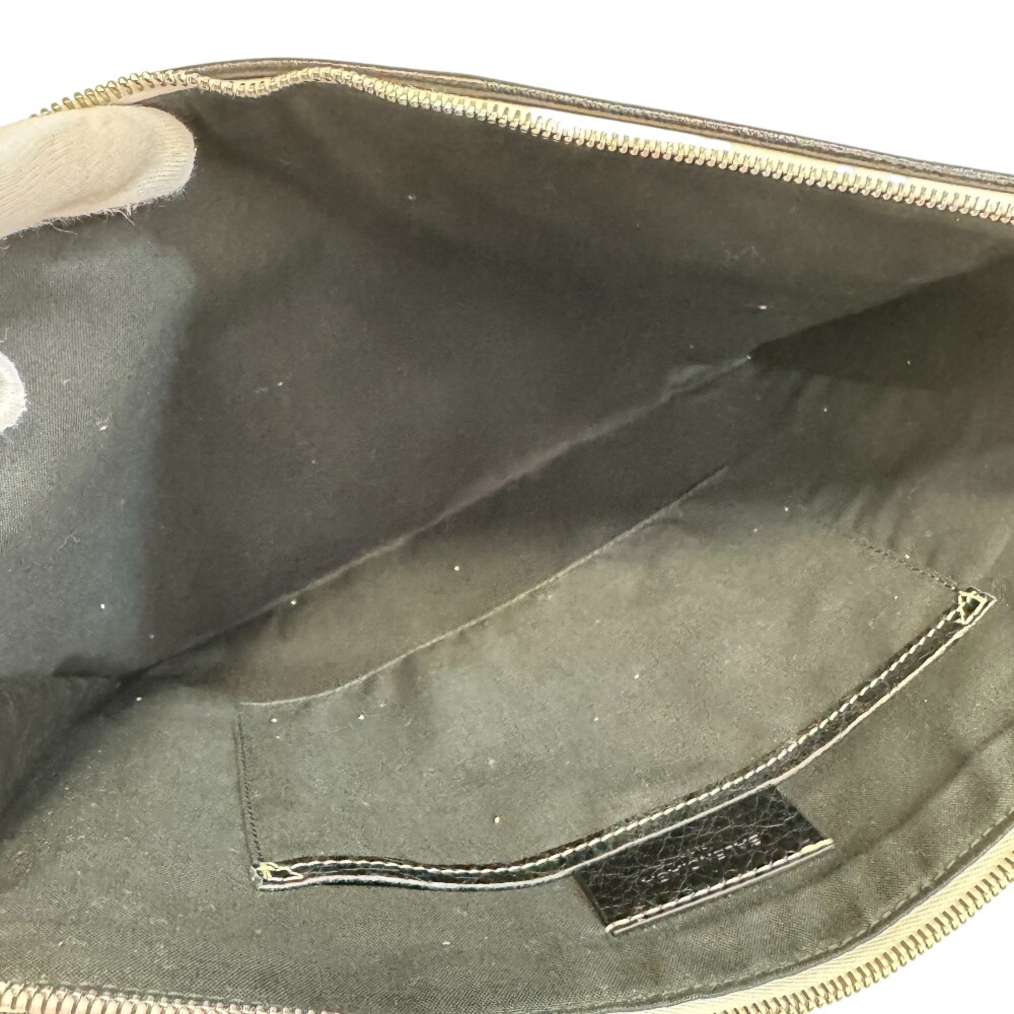 Balenciaga Blue Leather Clutch Bag (Pre-Owned)