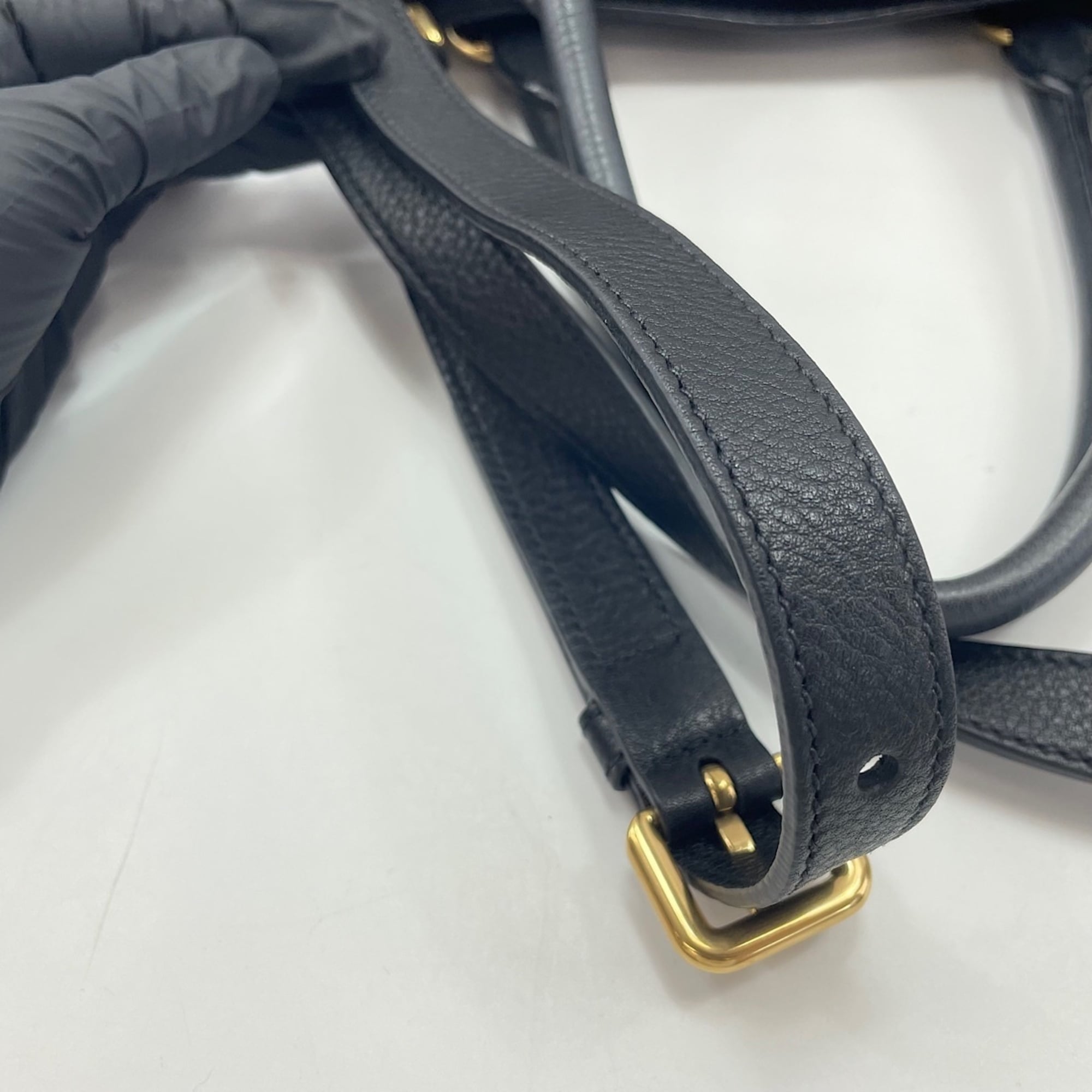 Prada Black Handbag Shoulder Bag (Pre-Owned)