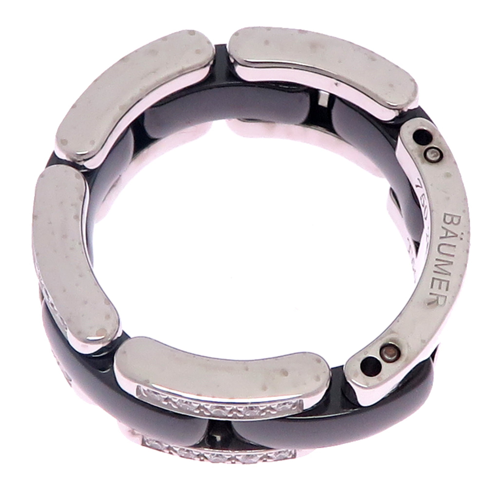 Chanel White Gold (18K) Band Ring (Pre-Owned)