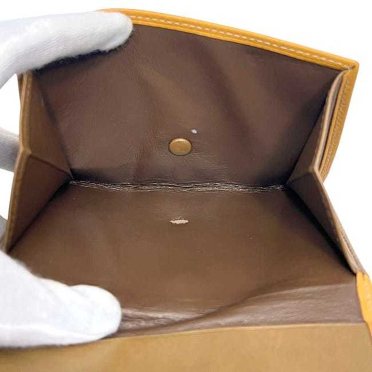 Loewe Brown Camel Leather Wallet (Bi-Fold) (Pre-Owned)