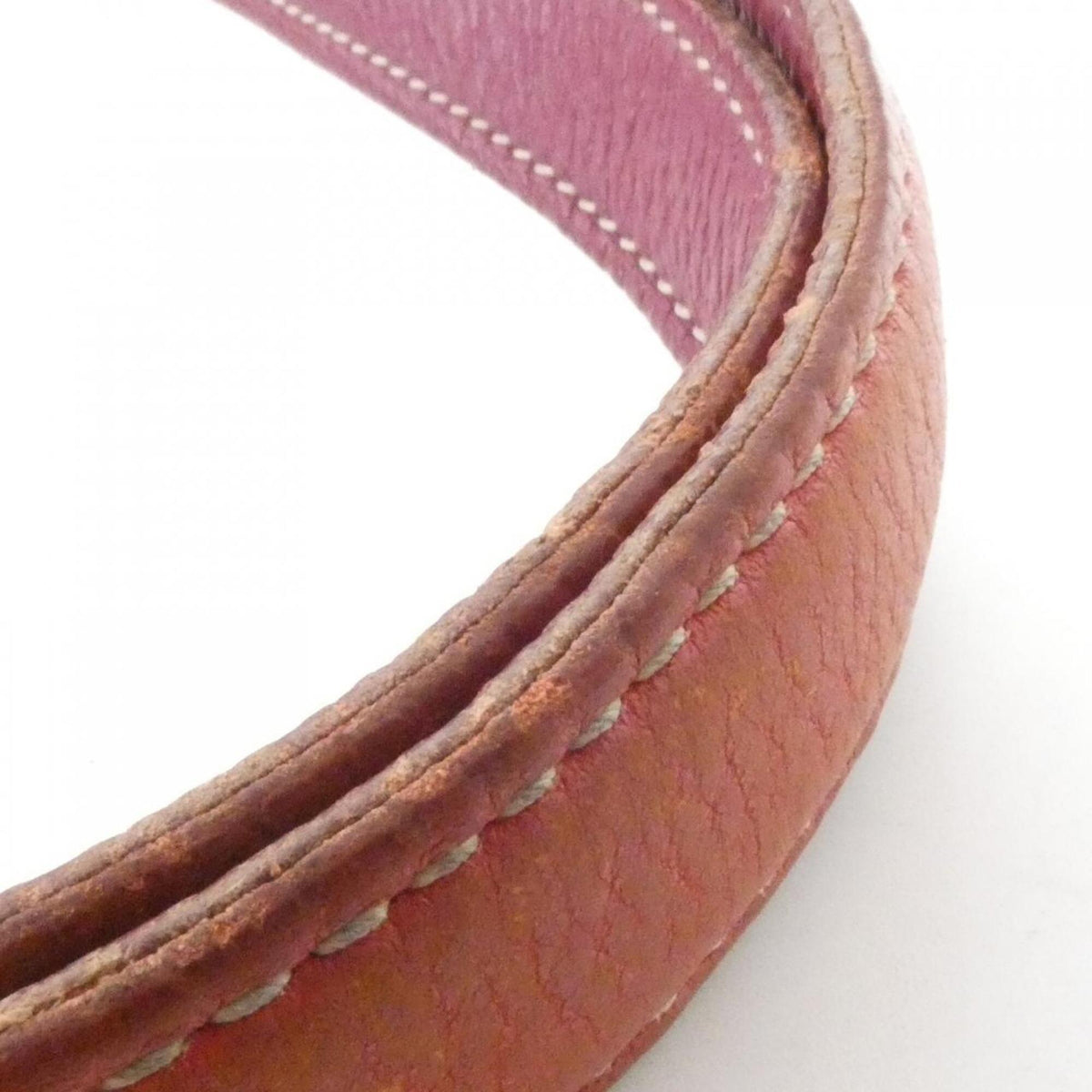Hermes Bougainvillier Red Color Taurillon Clemence Leather Handbag (Pre-Owned)