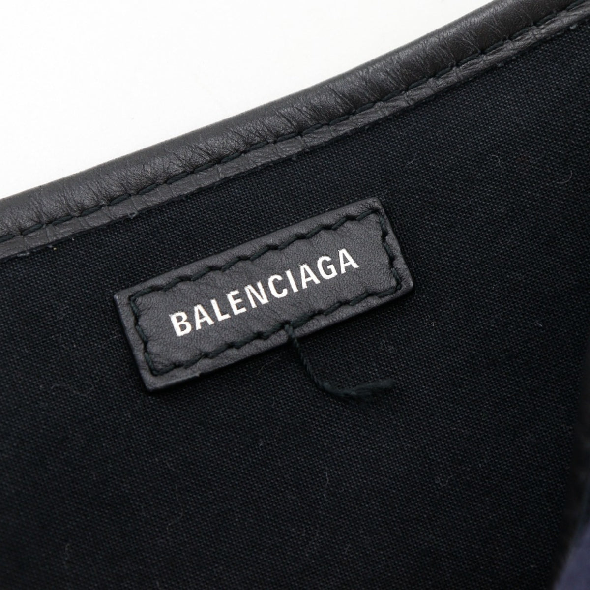 Balenciaga Navy Canvas Tote Bag (Pre-Owned)