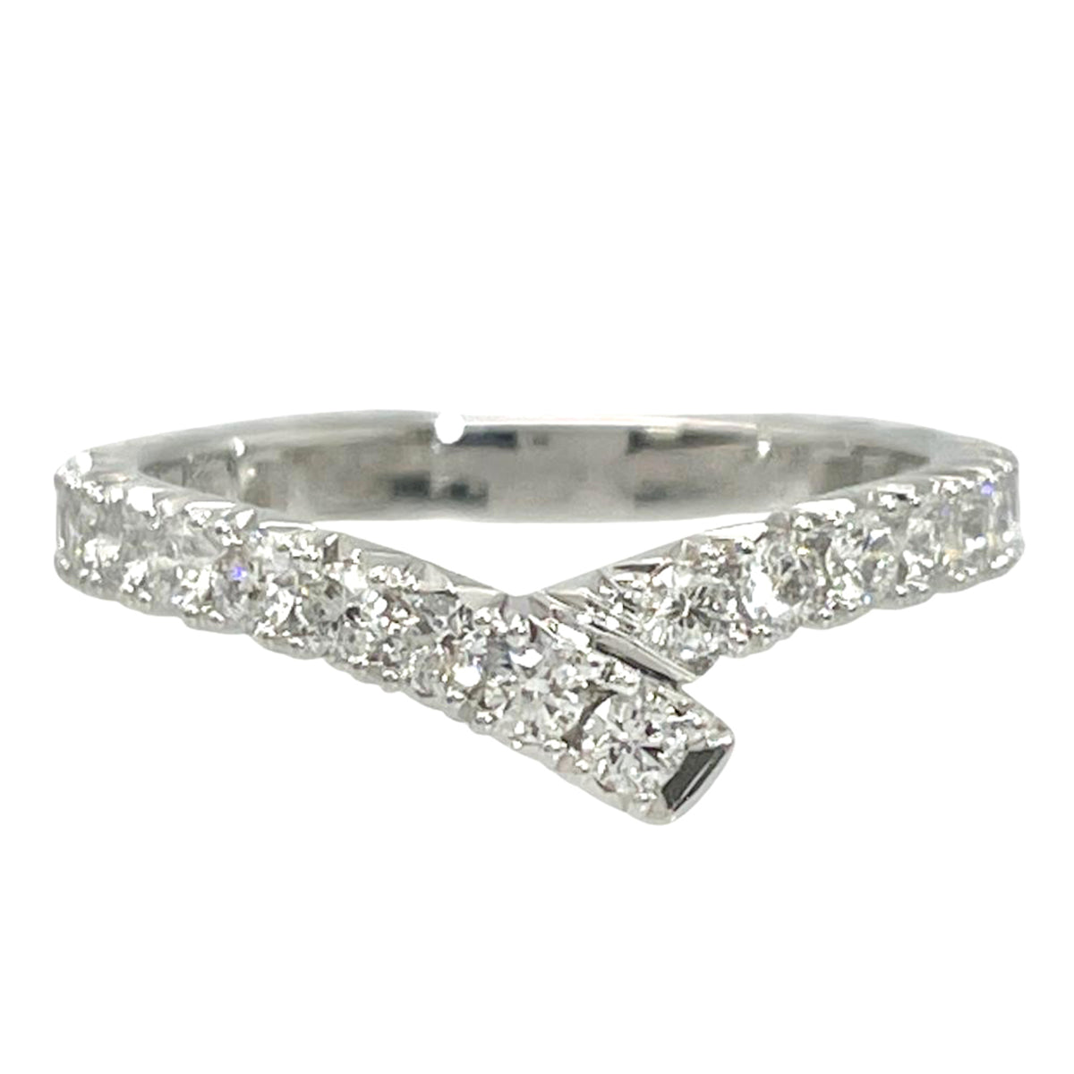 Harry Winston Platinum Platinum 950 Band Ring (Pre-Owned)
