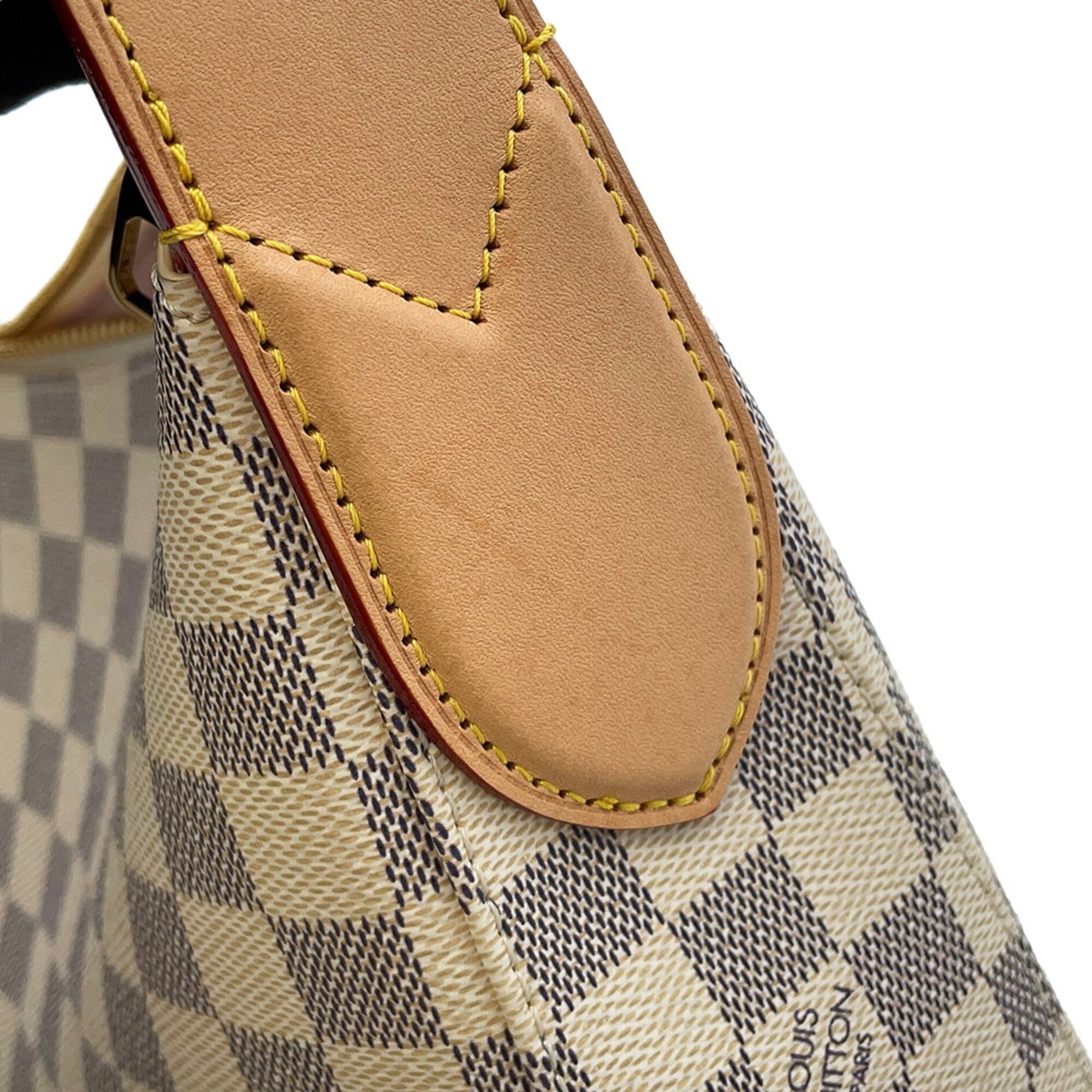Louis Vuitton Damier Azur Beige Damier Azur Handbag Shoulder Bag (Pre-Owned)