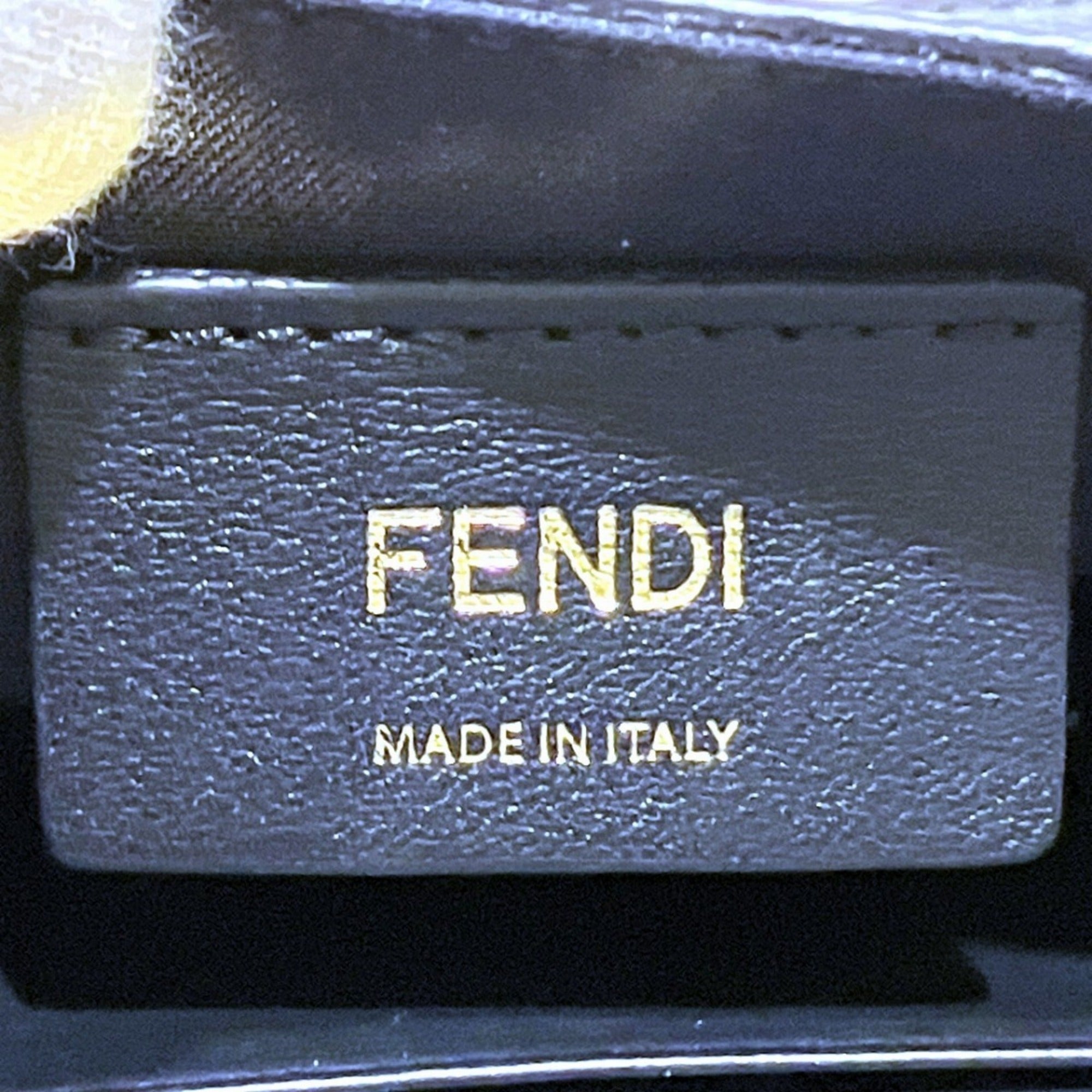 Fendi Black Leather Fanny Pack (Pre-Owned)