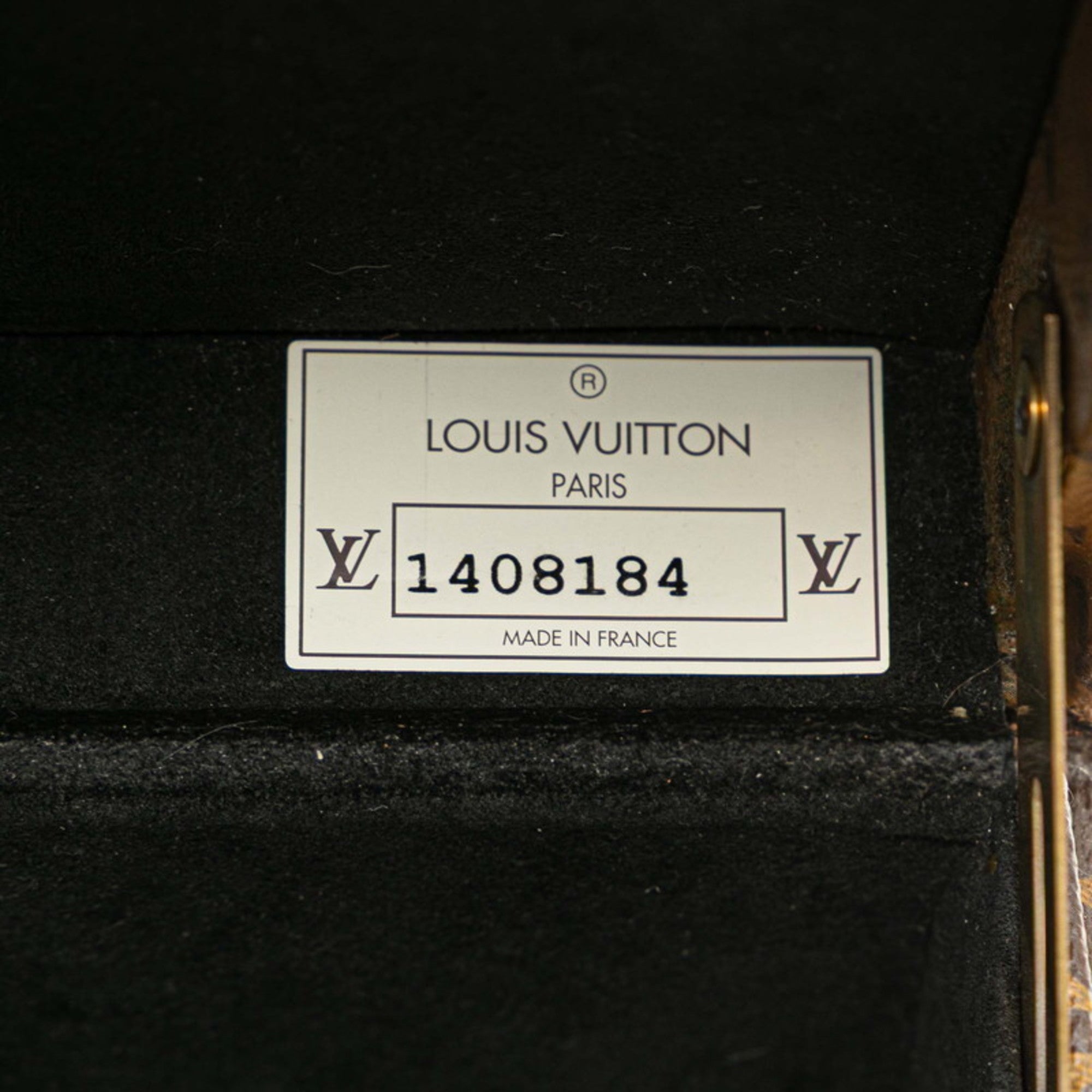 Louis Vuitton Monogram Reverse Black Brown Monogram Reverse Pvc Leather Attaché Case Briefcase (Pre-Owned)