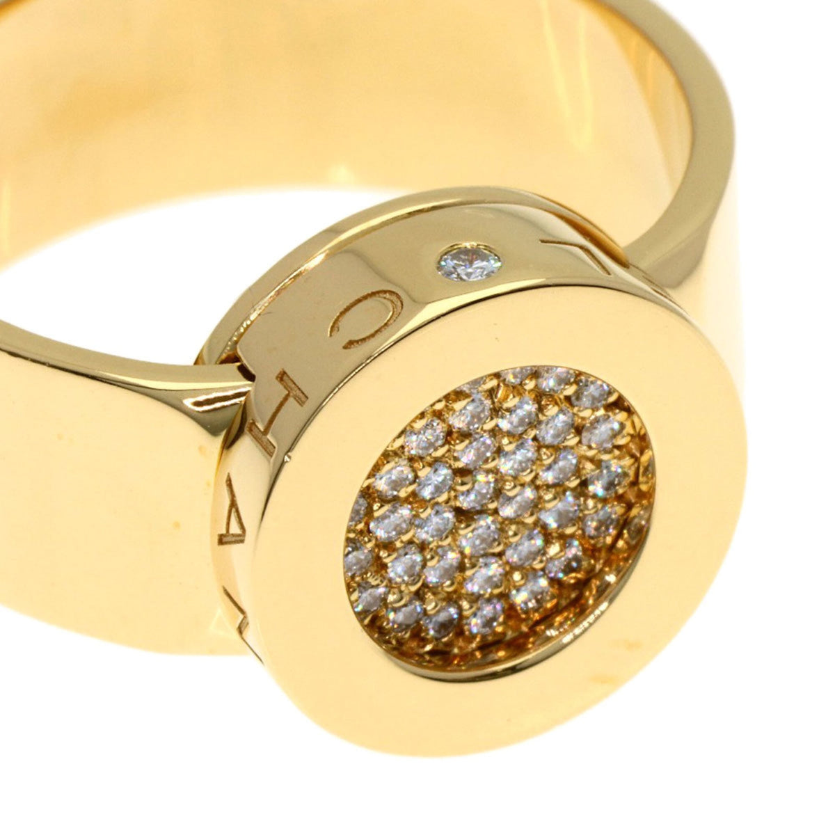 Chanel Gold Yellow Gold (18K) Band Ring (Pre-Owned)
