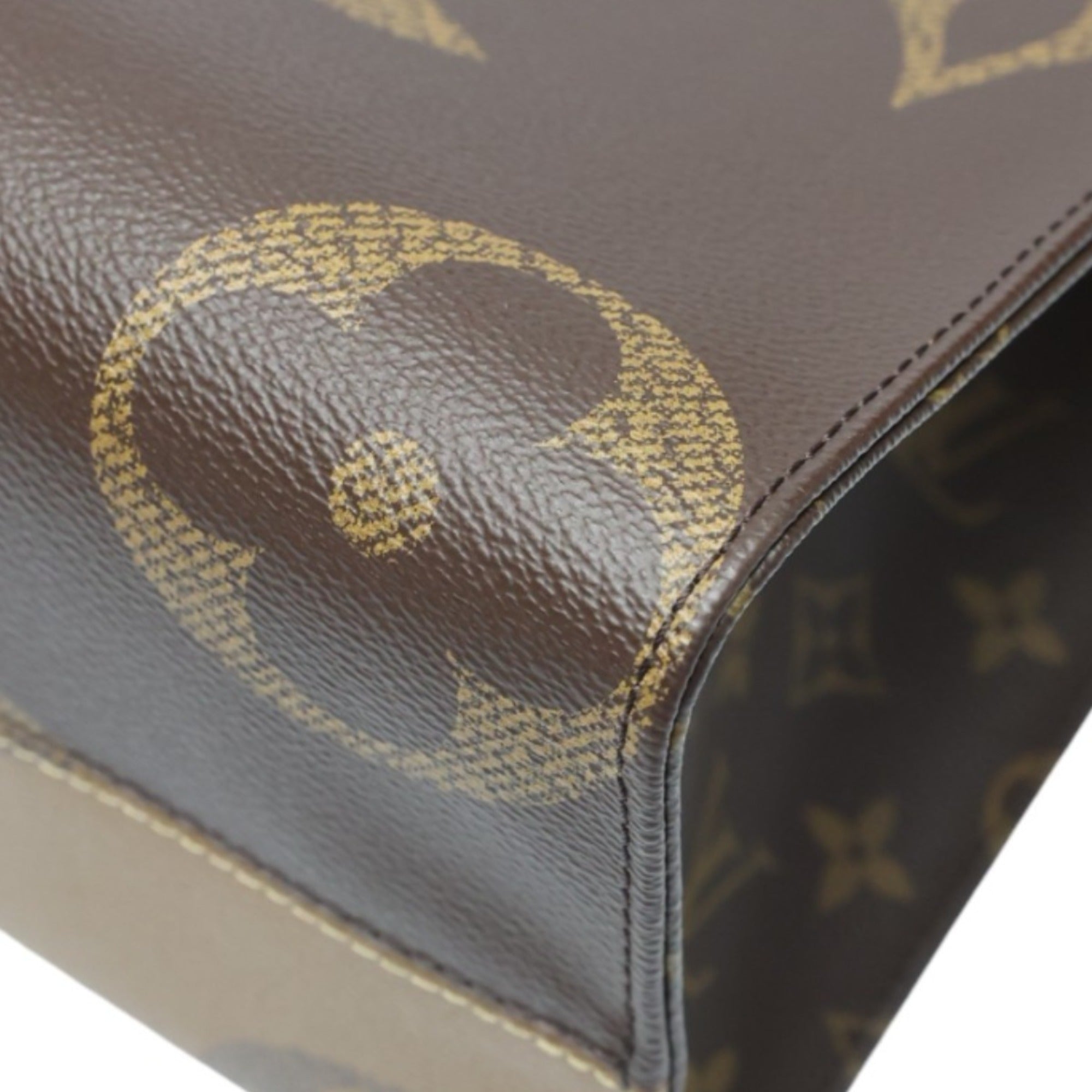 Louis Vuitton Monogram Brown Monogram Tote Bag (Pre-Owned)