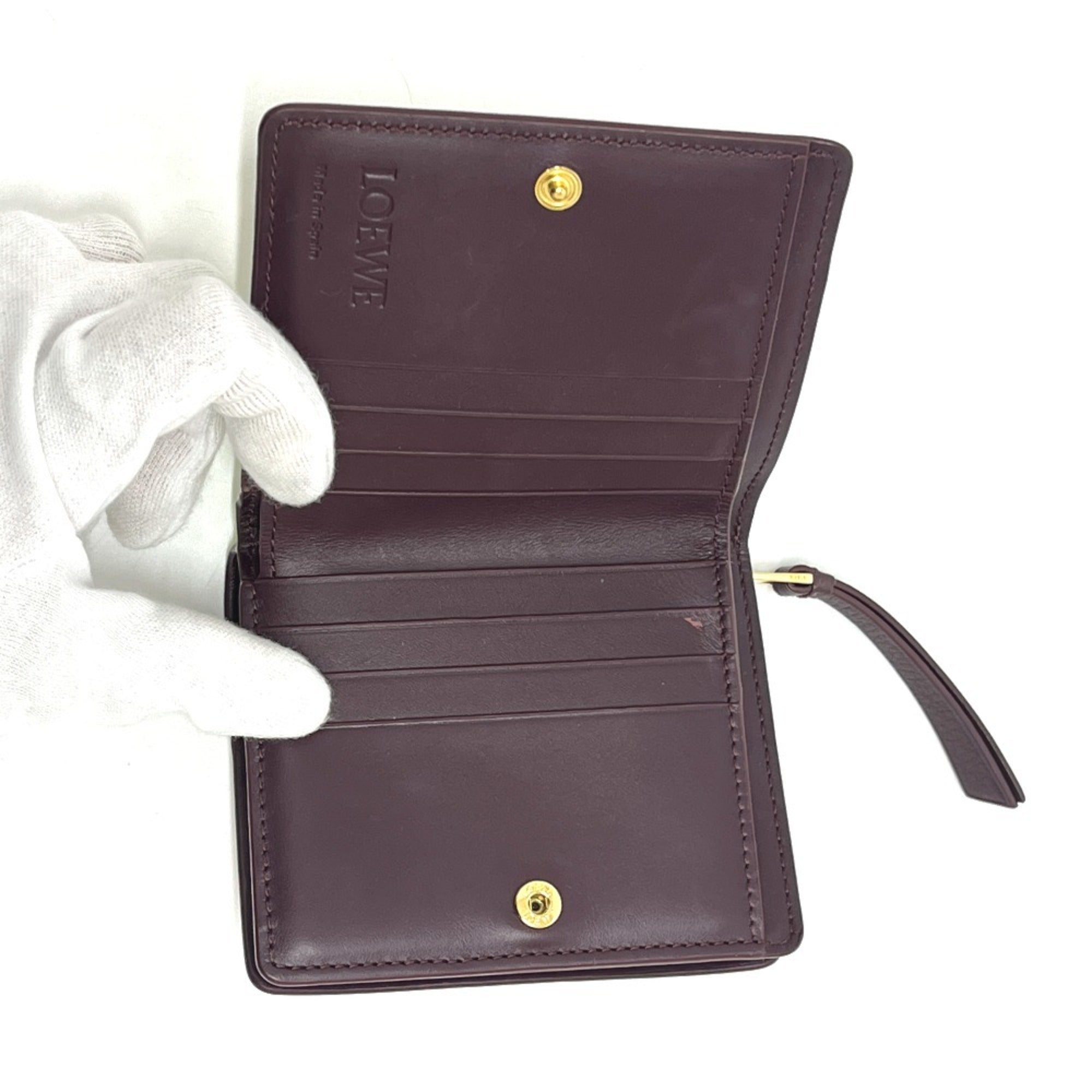 Loewe Multi-Color Leather Wallet (Bi-Fold) (Pre-Owned)