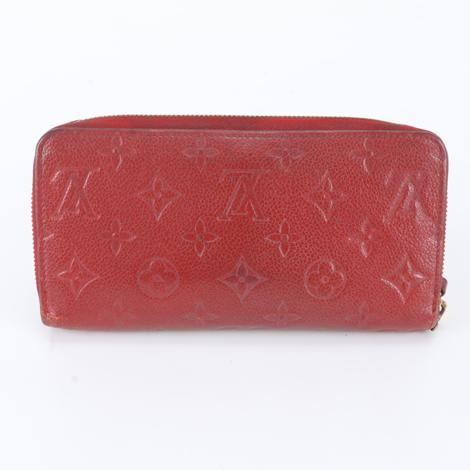 Louis Vuitton Monogram Empreinte Sacrlet Leather Long Wallet (Bi-Fold) (Pre-Owned)