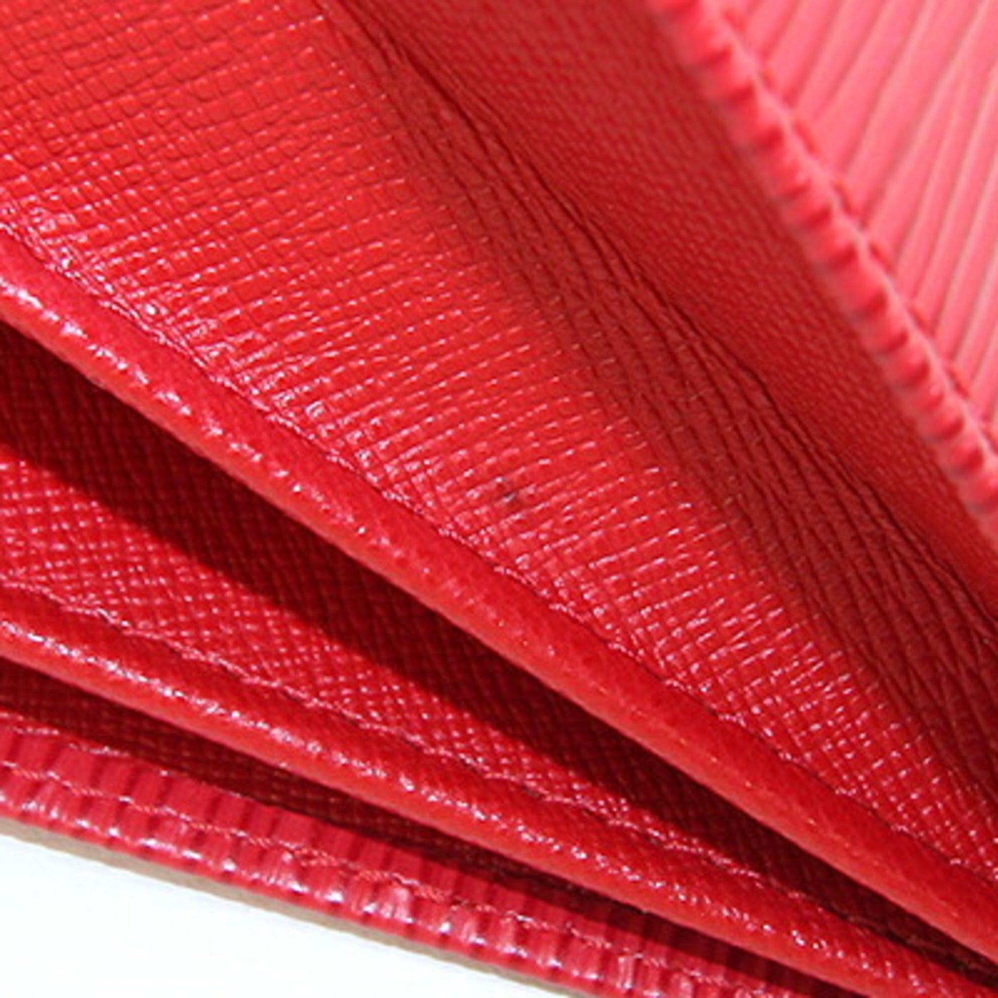 Louis Vuitton Epi Castilian Red Long Wallet (Bi-Fold) (Pre-Owned)