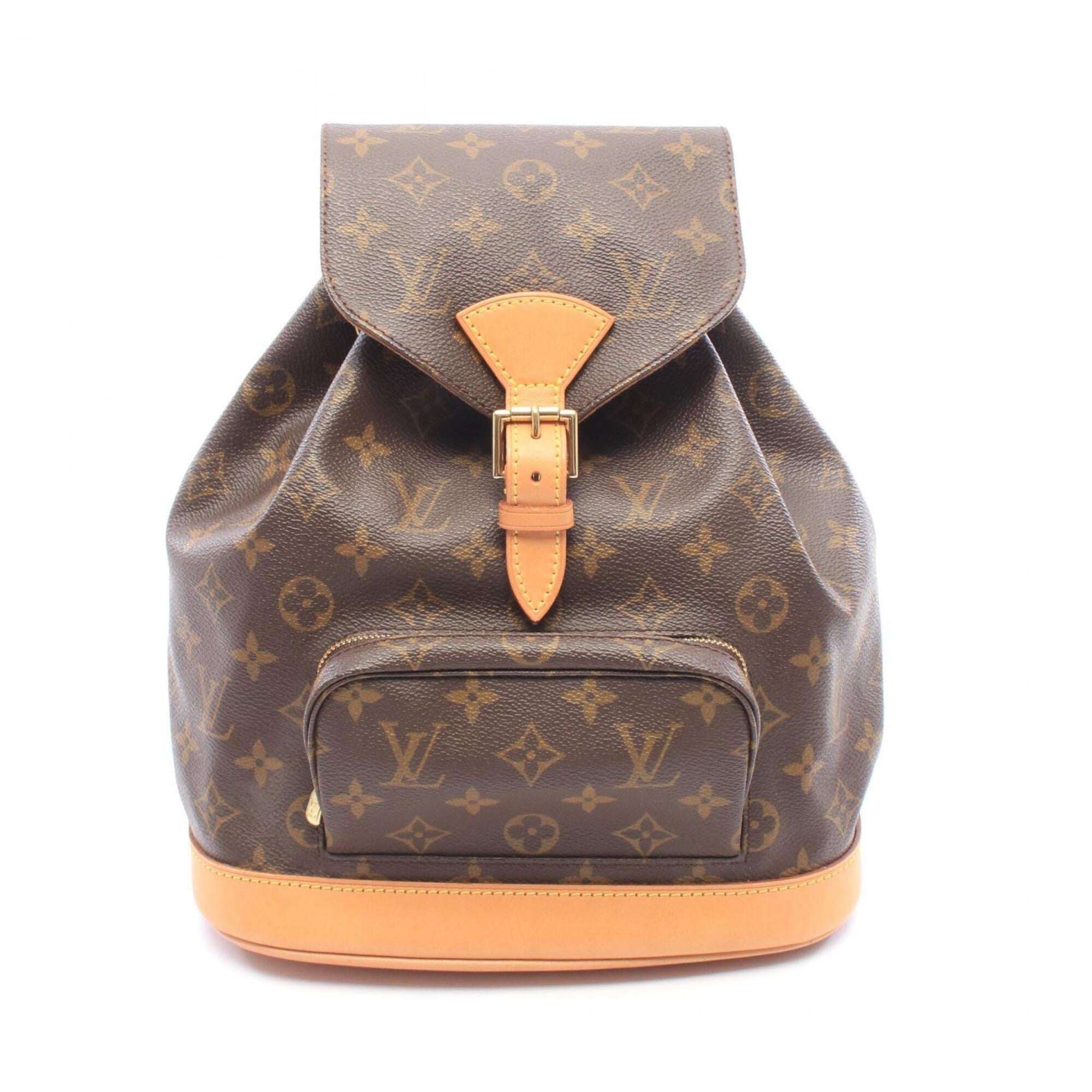 Louis Vuitton Brown Monogram Monogram Leather Backpack (Pre-Owned)