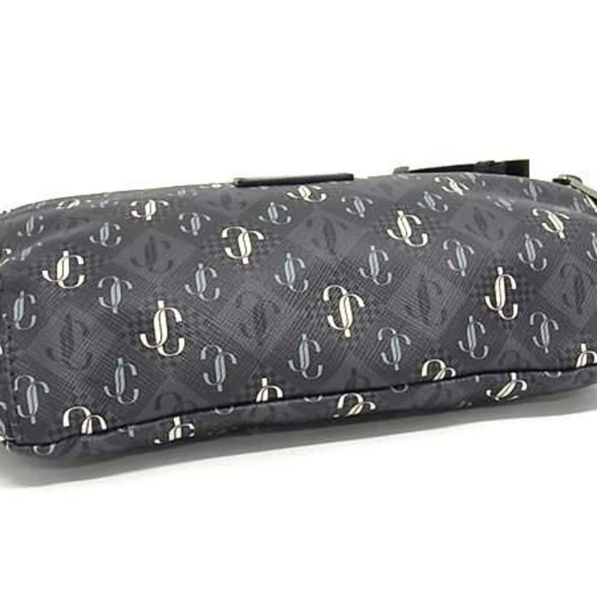 Jimmy Choo Gray Pvc Fanny Pack Sling Bag (Pre-Owned)