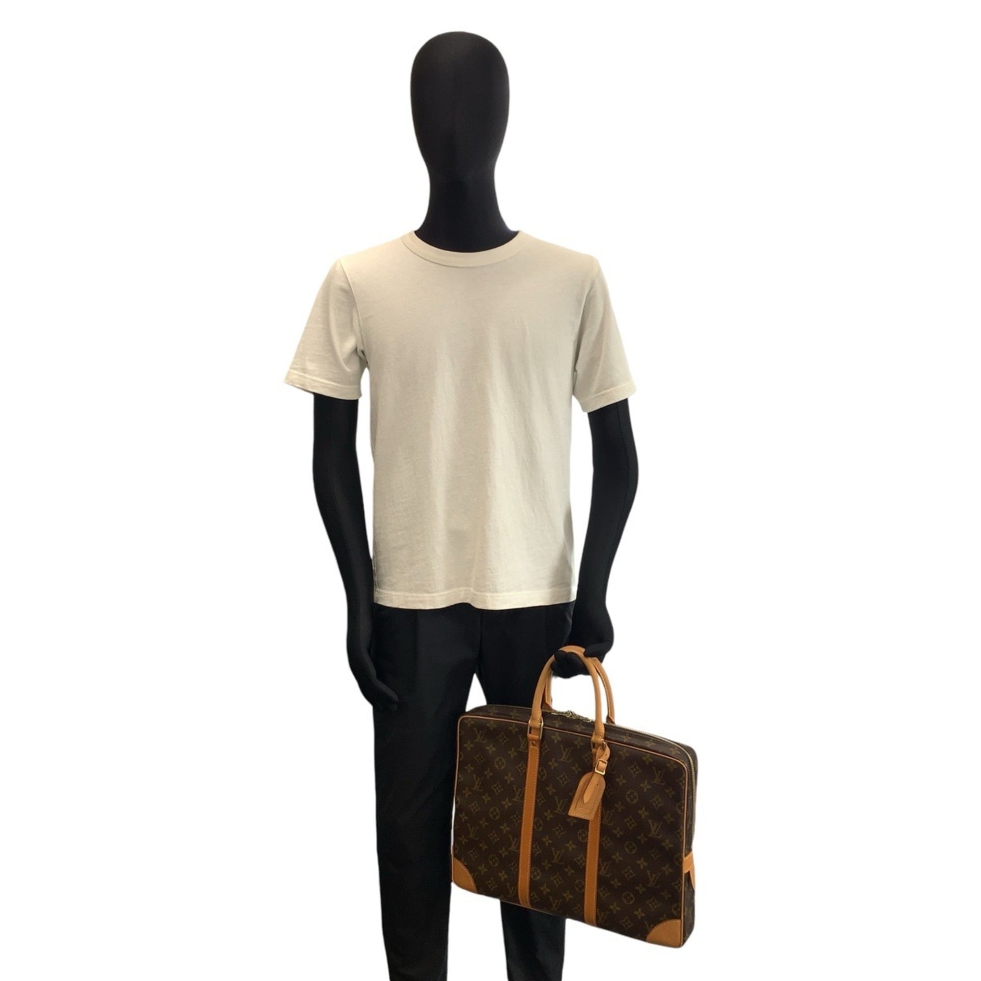 Louis Vuitton Brown Monogram Monogram Briefcase (Pre-Owned)