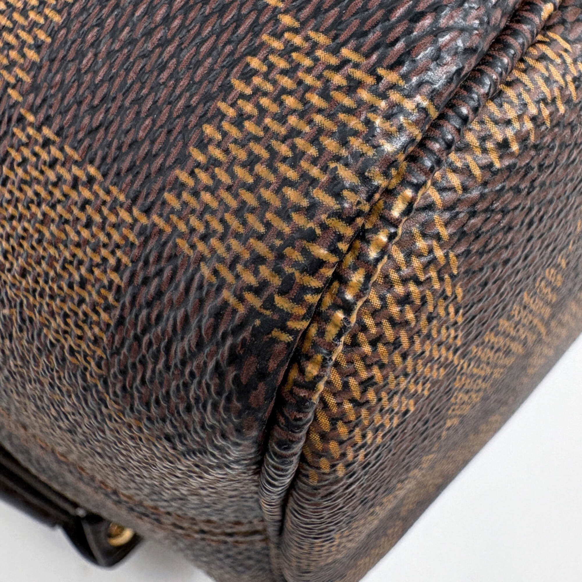 Louis Vuitton Brown Handbag Tote Bag (Pre-Owned)