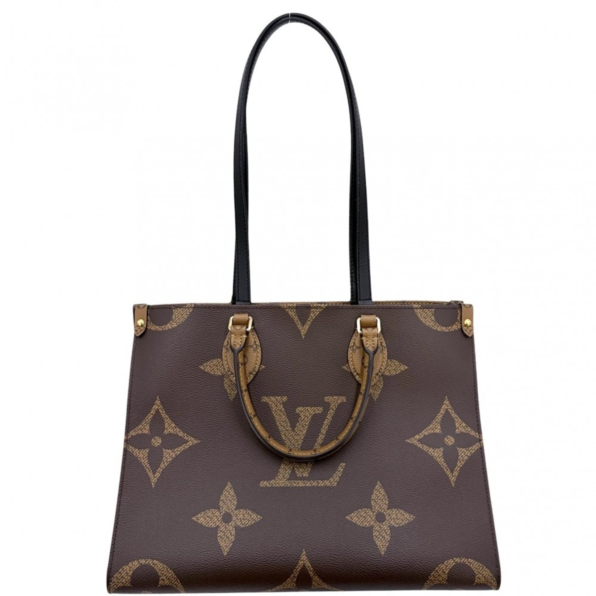 Louis Vuitton Monogram Reverse Brown Monogram Reverse Handbag Tote Bag (Pre-Owned)