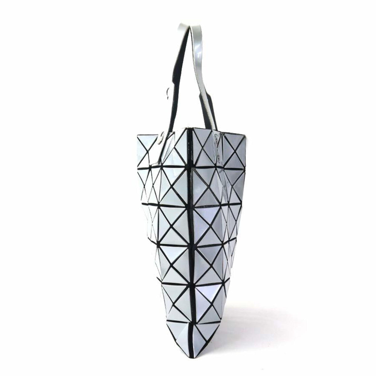 Issey Miyake Gray Pvc Handbag (Pre-Owned)