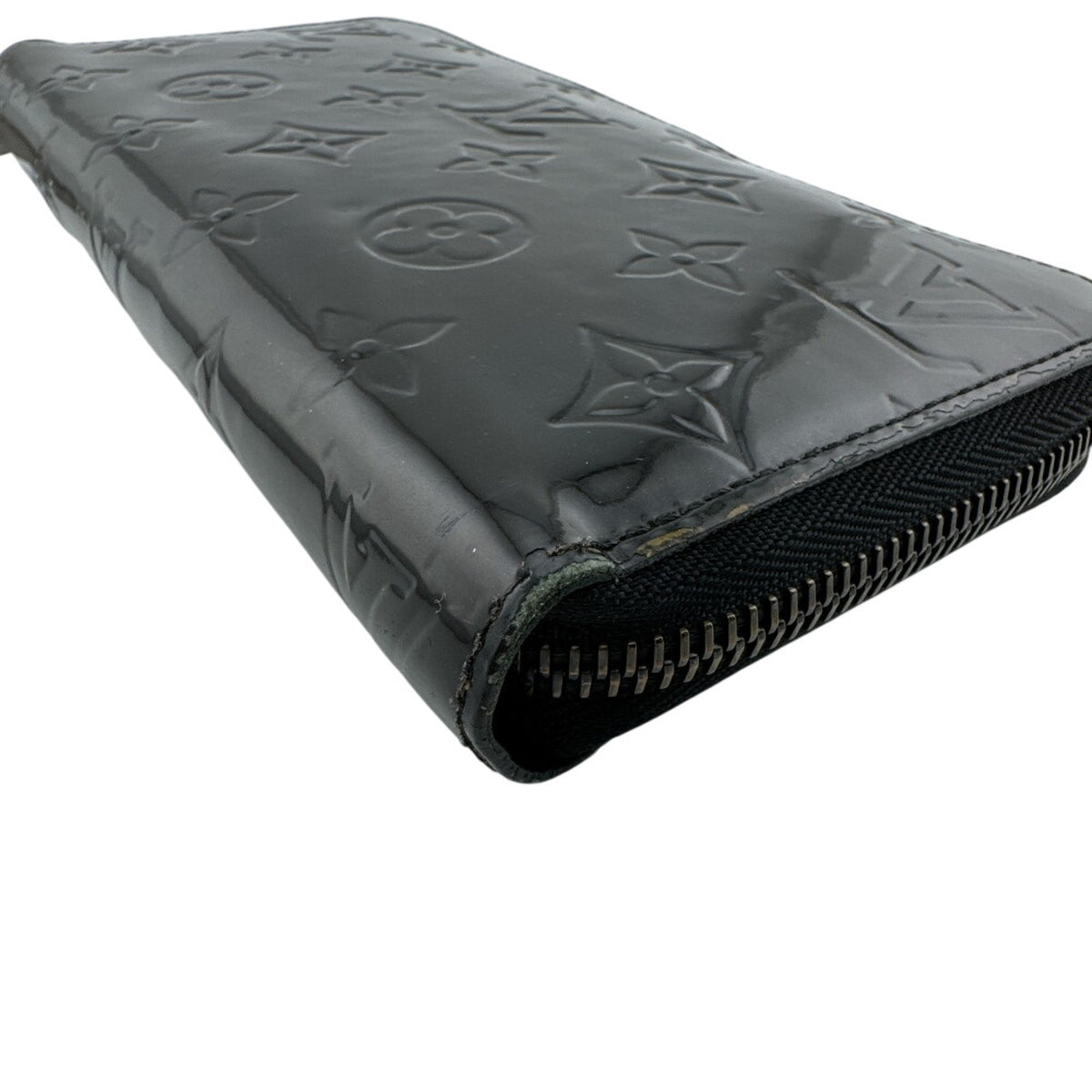 Louis Vuitton Black Vernis Long Wallet (Bi-Fold) (Pre-Owned)