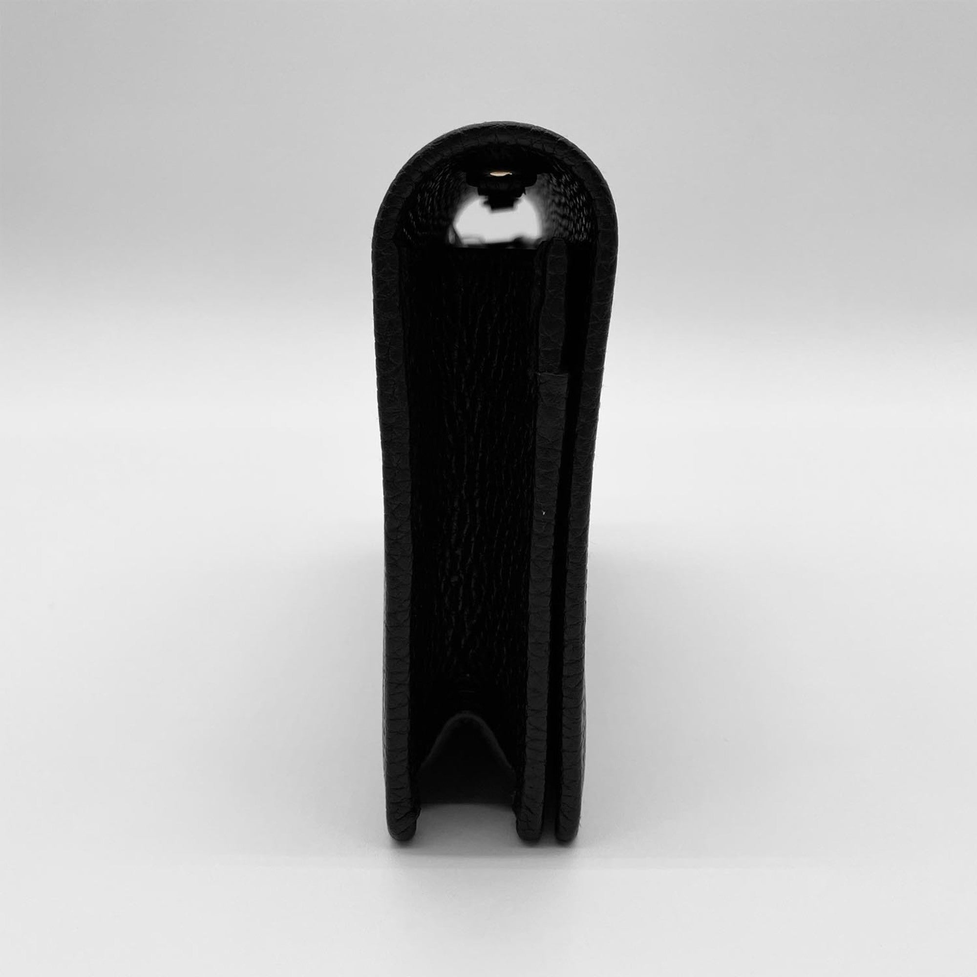 Gucci Soho Black Leather Shoulder Bag (Pre-Owned)