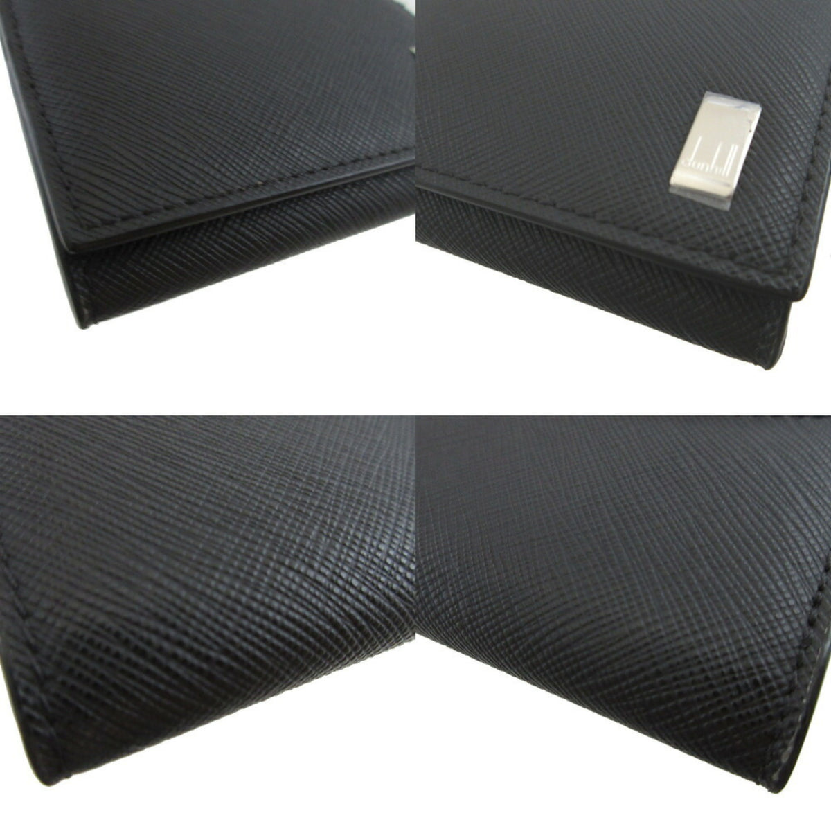 Dunhill Black Leather Coin Purse/Coin Case (Pre-Owned)