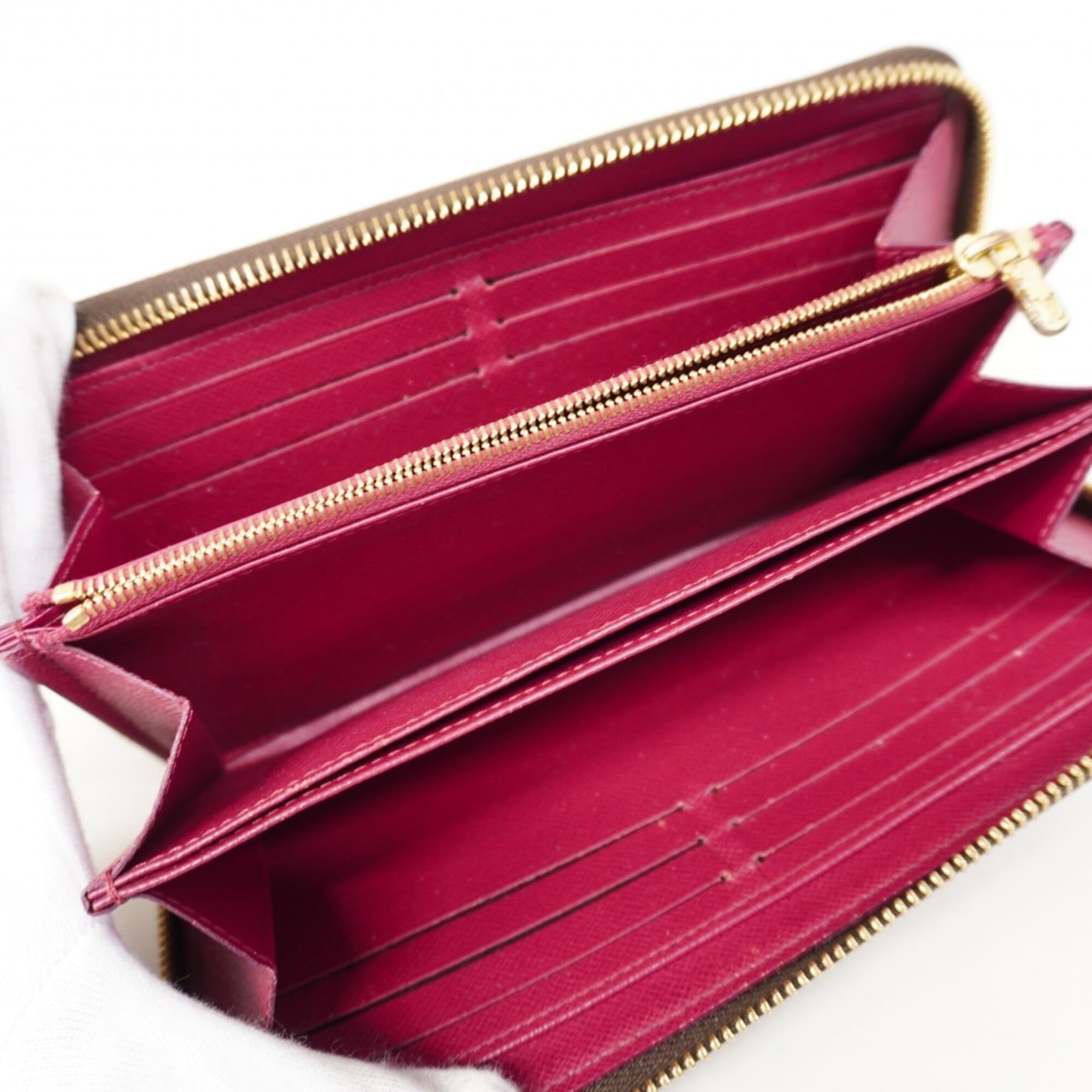 Louis Vuitton Fuchsia Long Wallet (Bi-Fold) (Pre-Owned)